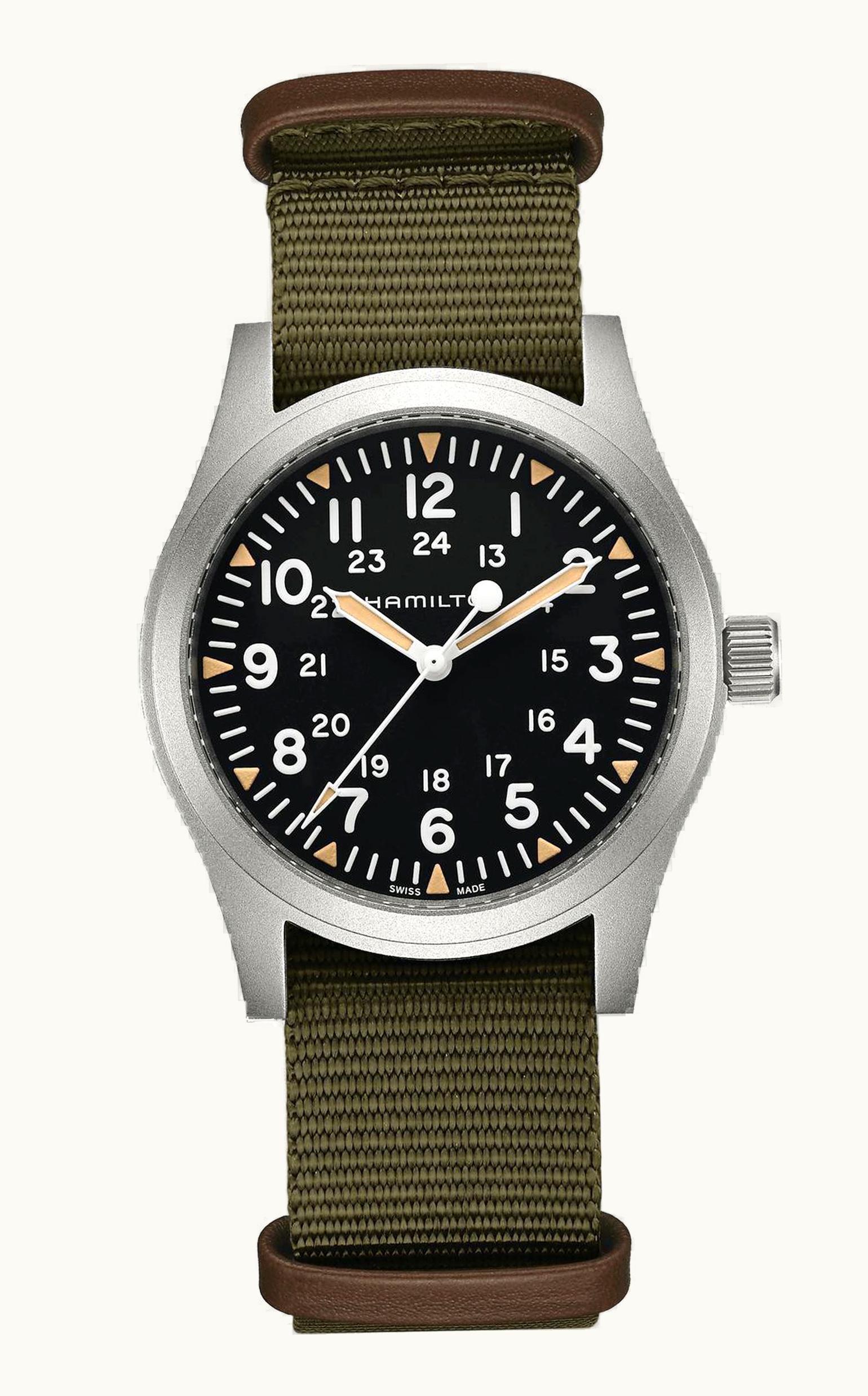 Hamilton Khaki Field Mechanical 42 Black