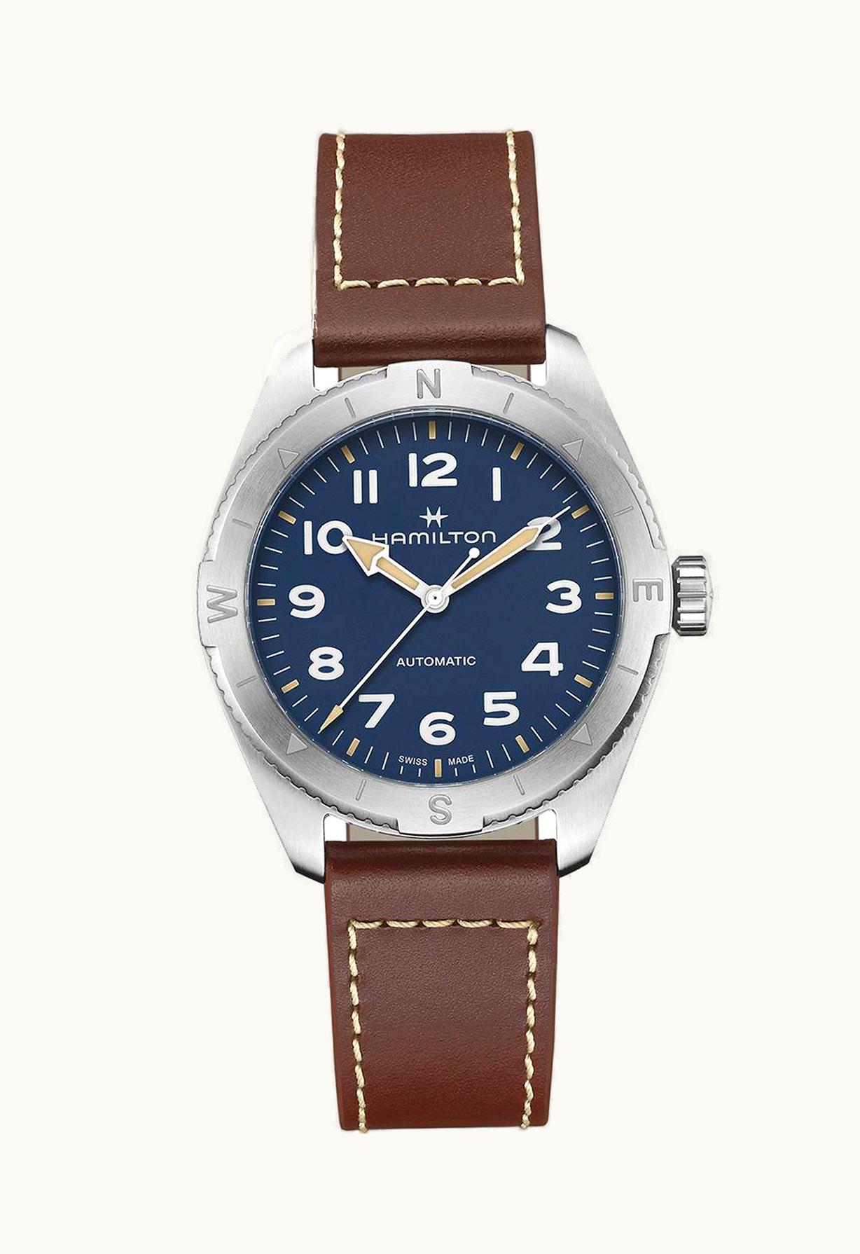 Hamilton Khaki Field Expedition 41 Stainless Steel / Blue