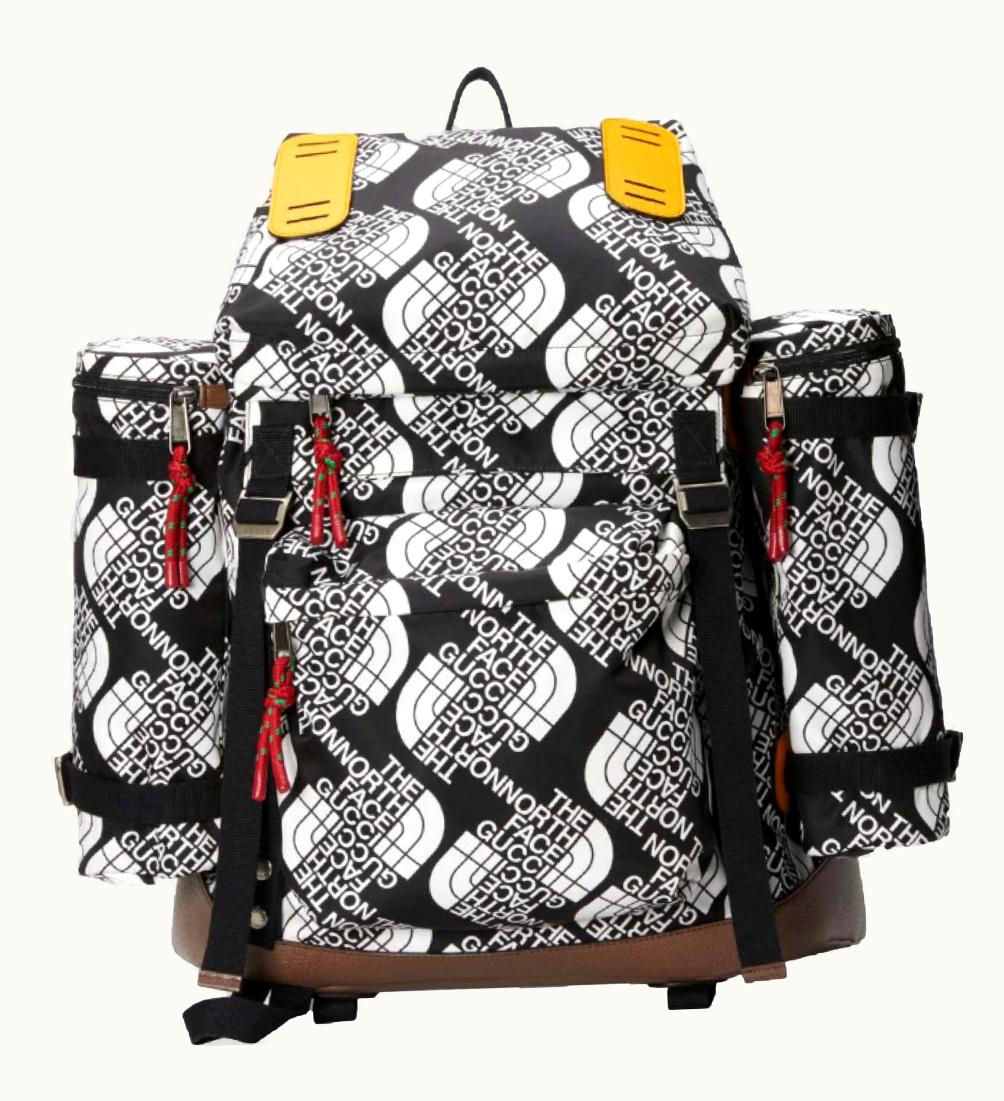 Gucci Gucci x TNF Backpack Large Black White