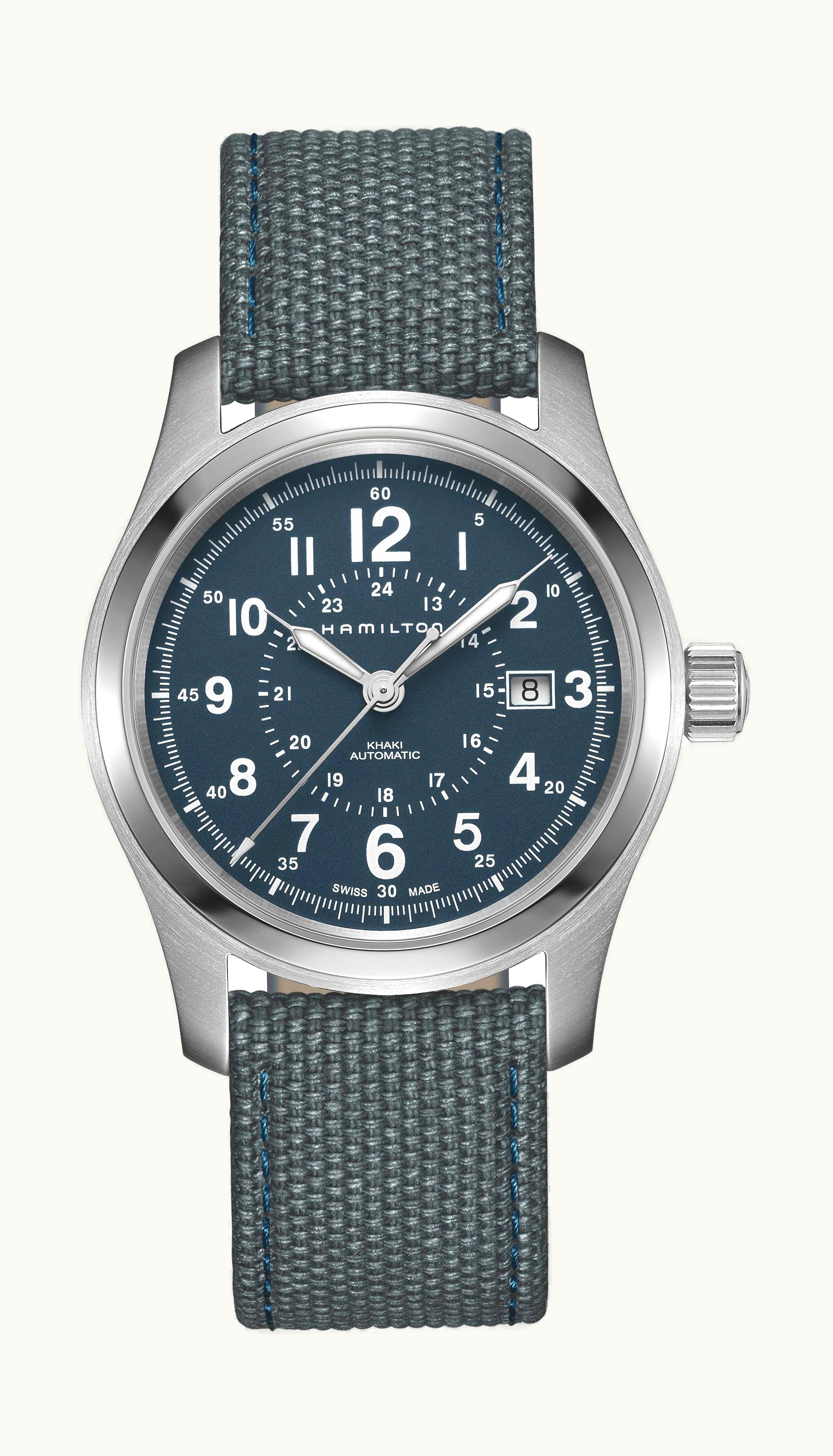 Hamilton Khaki Field Auto 42 Stainless Steel / Green