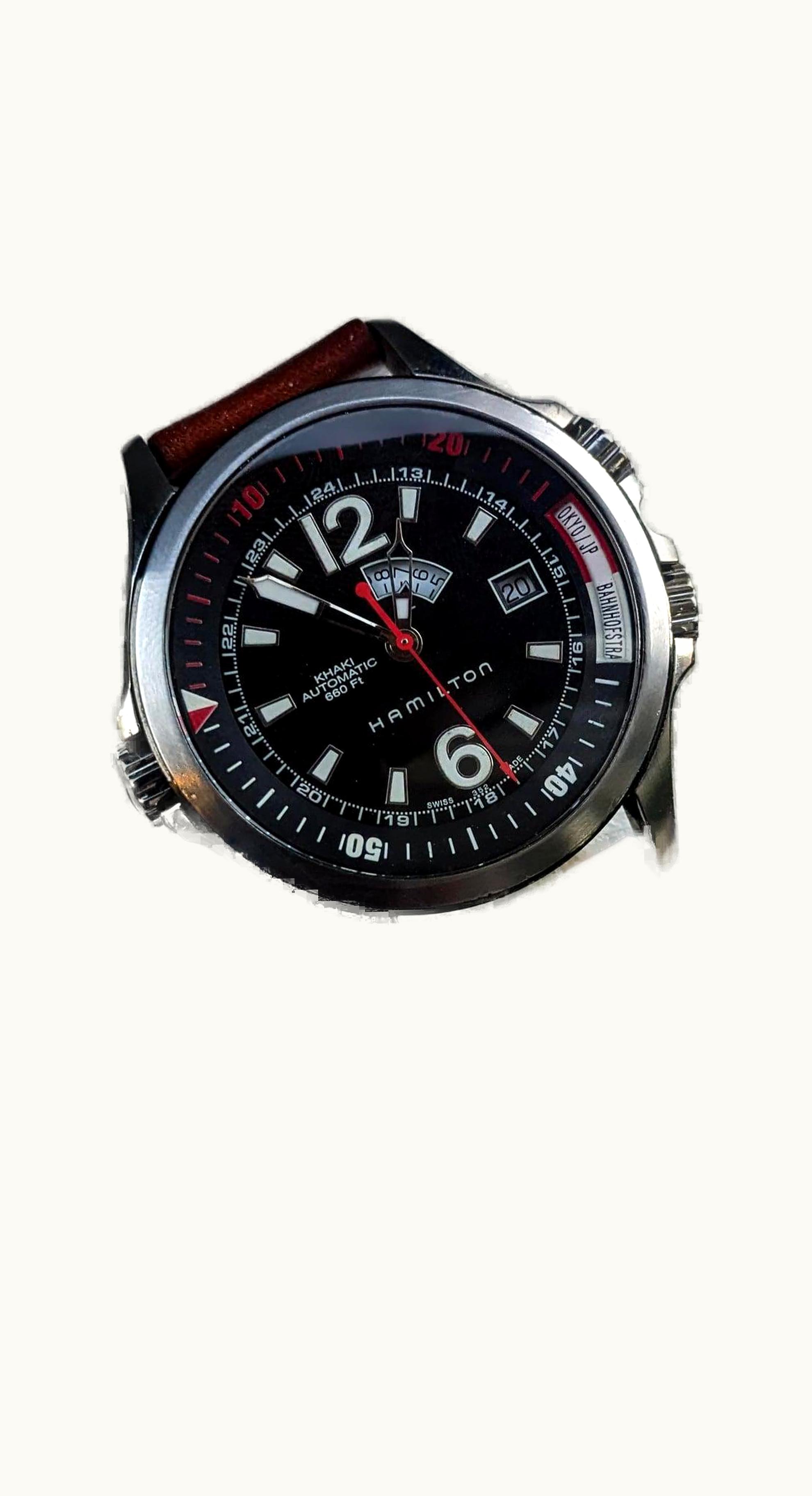 Hamilton Khaki Navy GMT