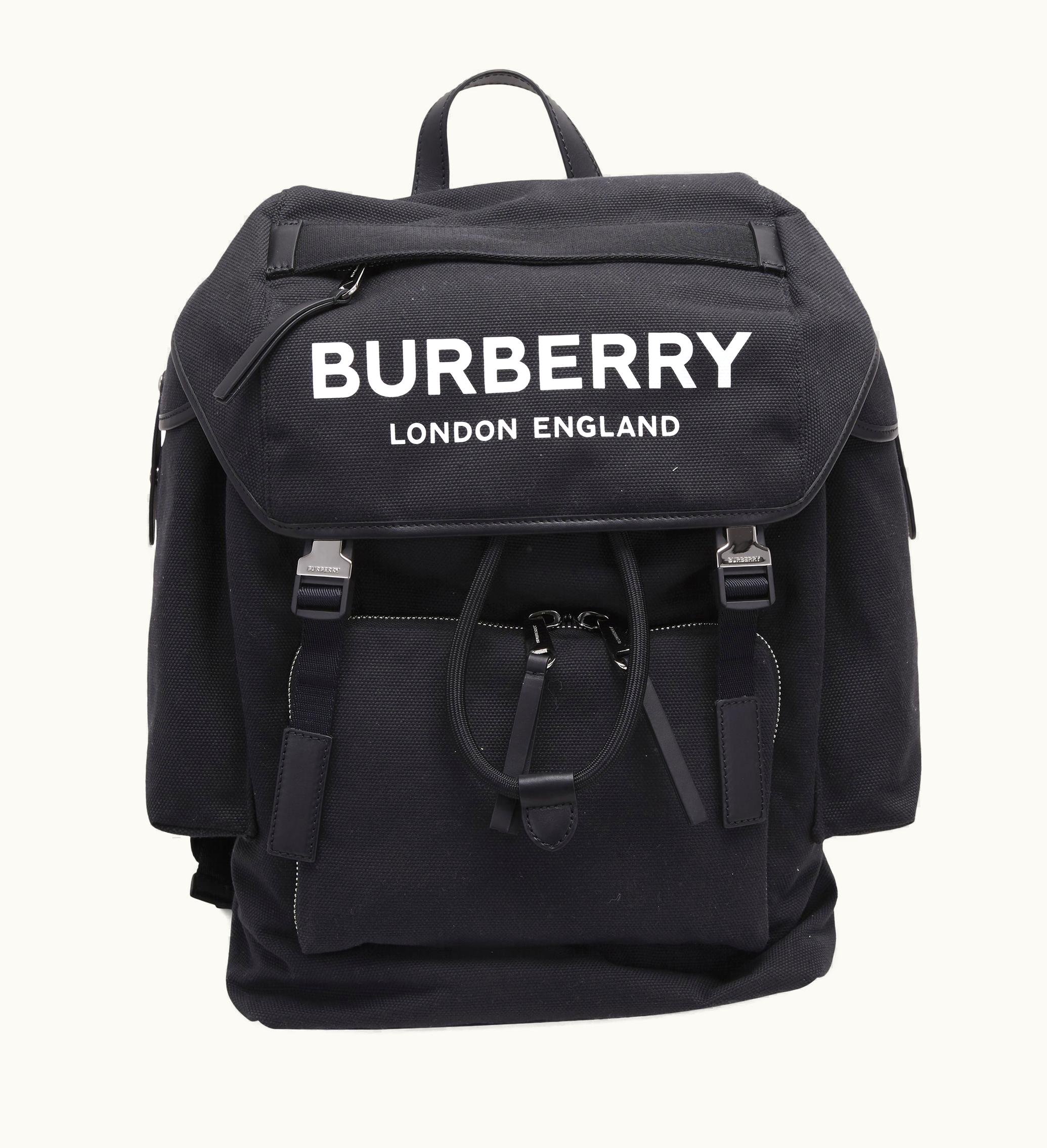 Burberry Burberry Ranger Canvas Backpack Black