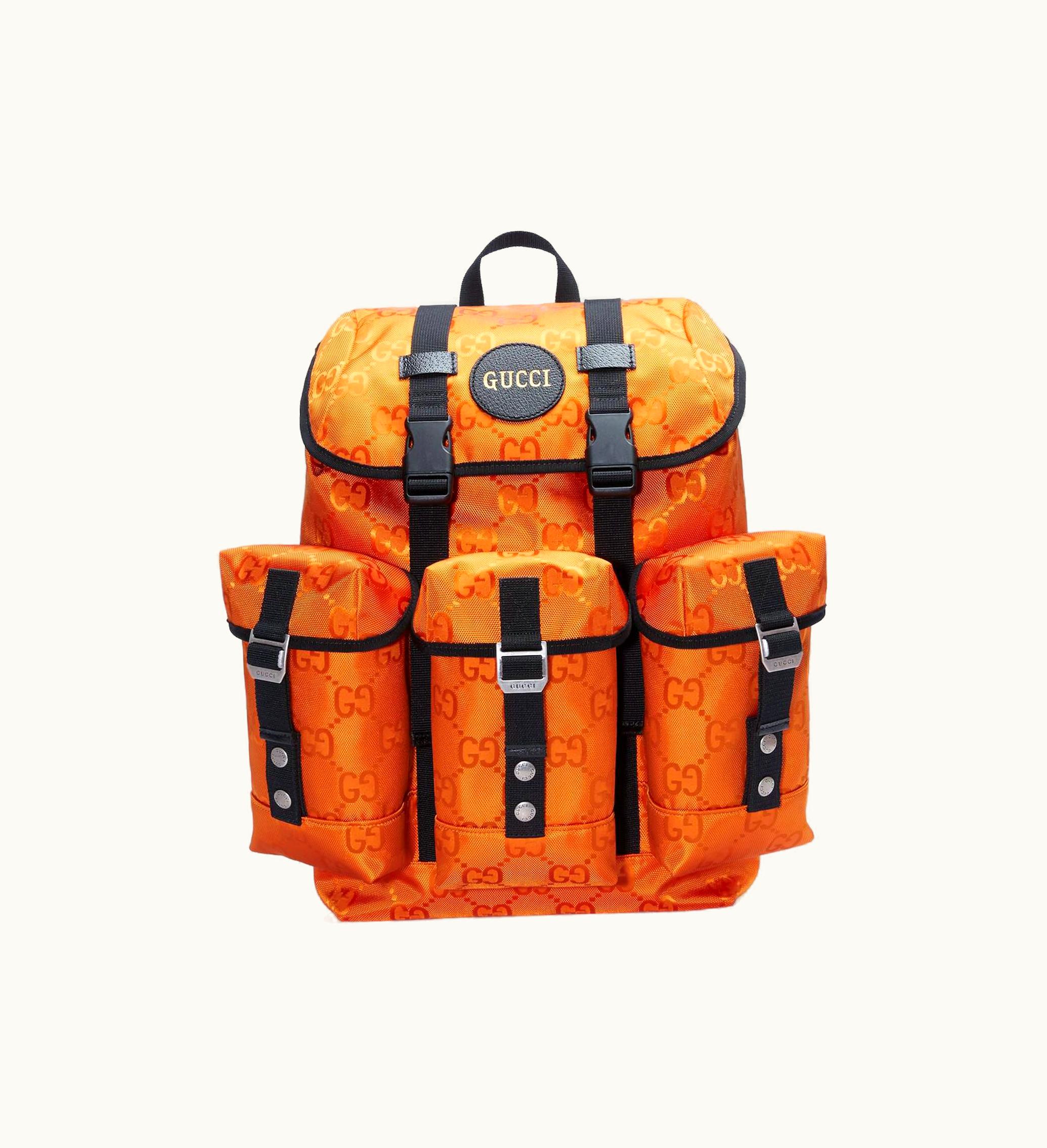 Gucci Gucci Off The Grid Backpack Orange