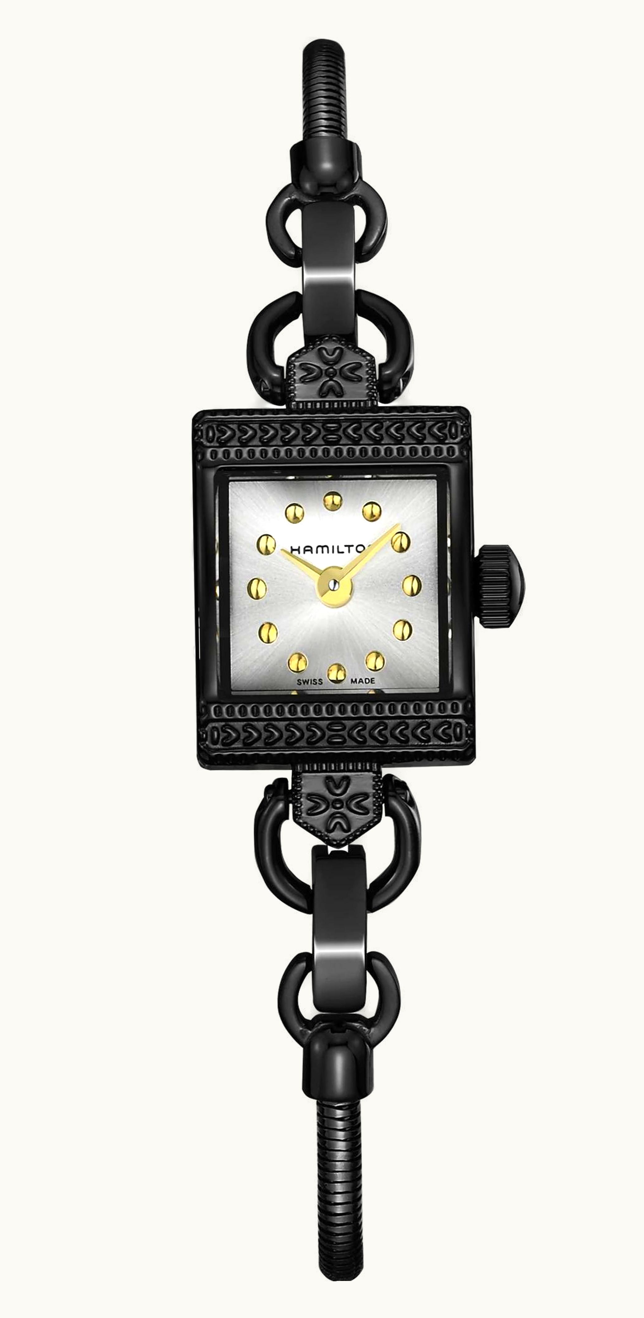 Hamilton Lady Hamilton PVD / Silver / Janie Bryant