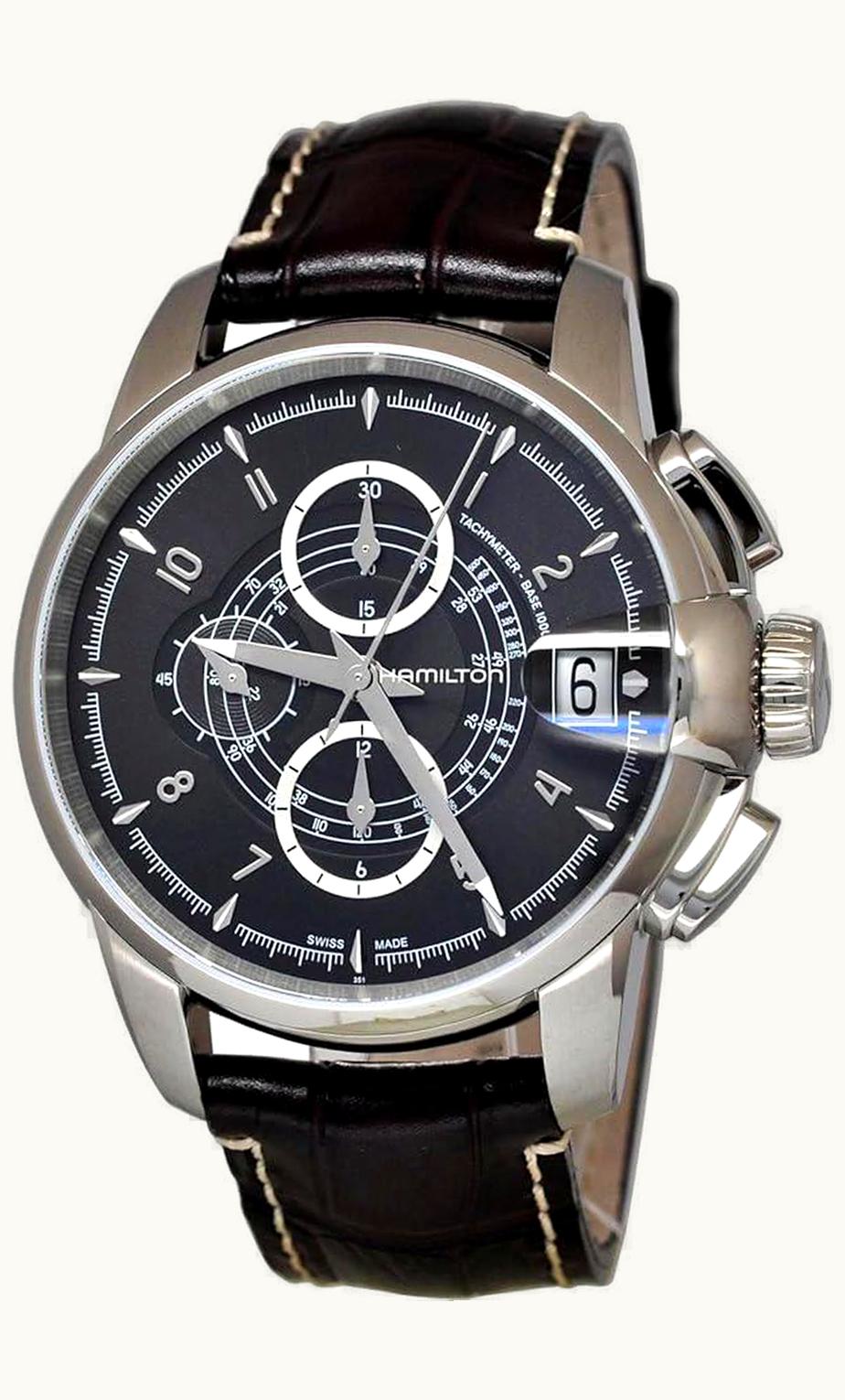 Hamilton Railroad 46 Chrono Rose Gold / Silver