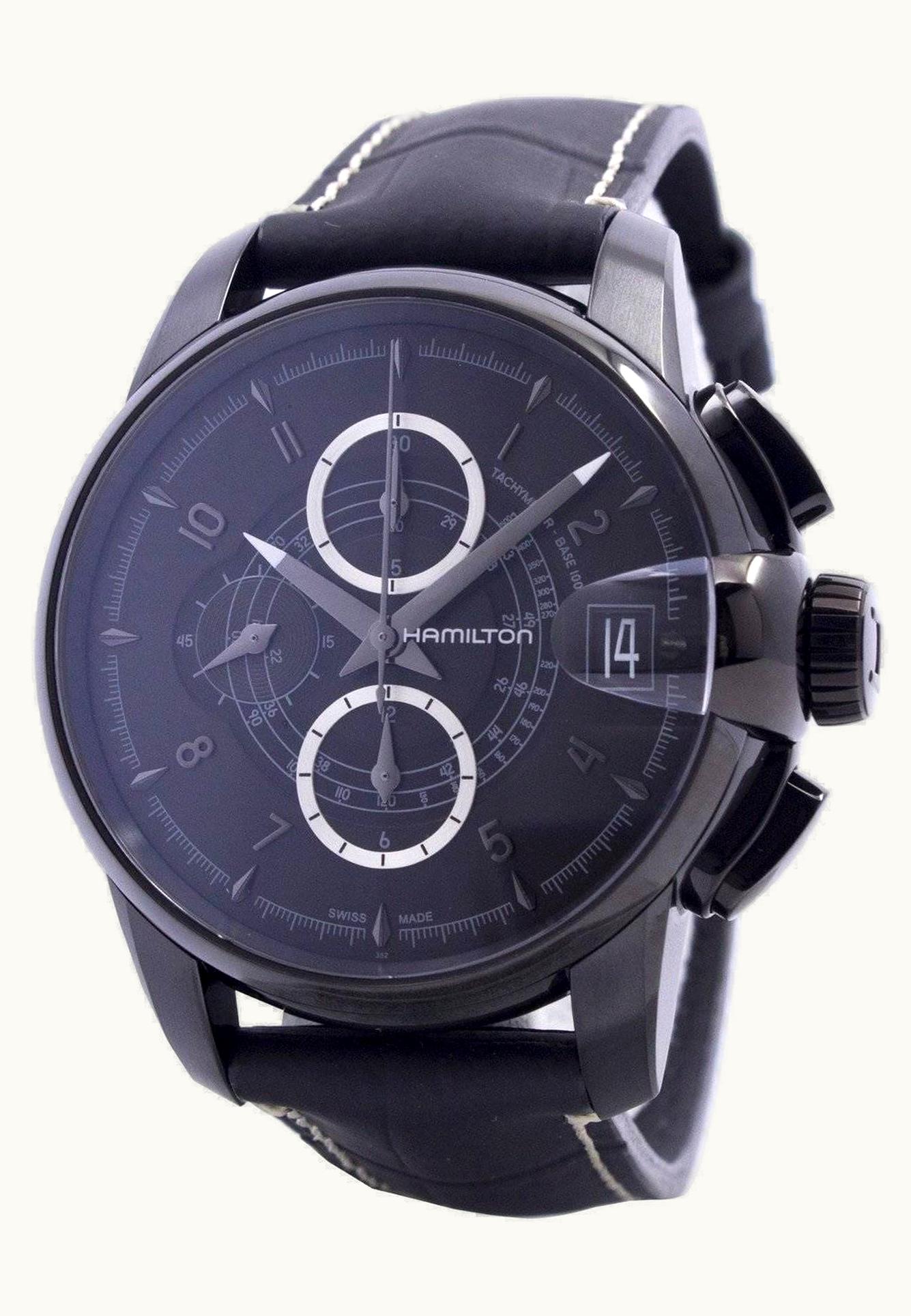 Hamilton Railroad 46 Chrono PVD / Black