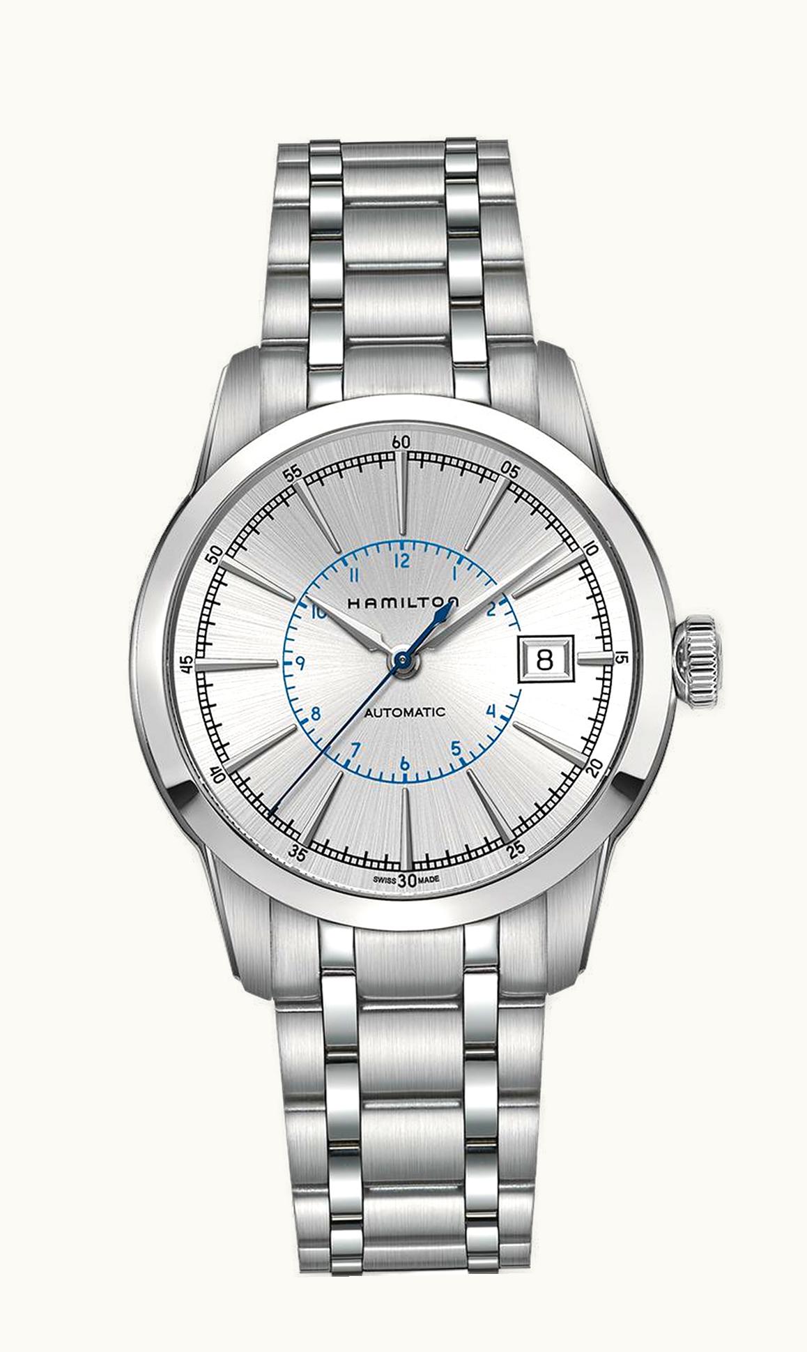 Hamilton Railroad 40 Auto Stainless Steel / Silver / Bracelet