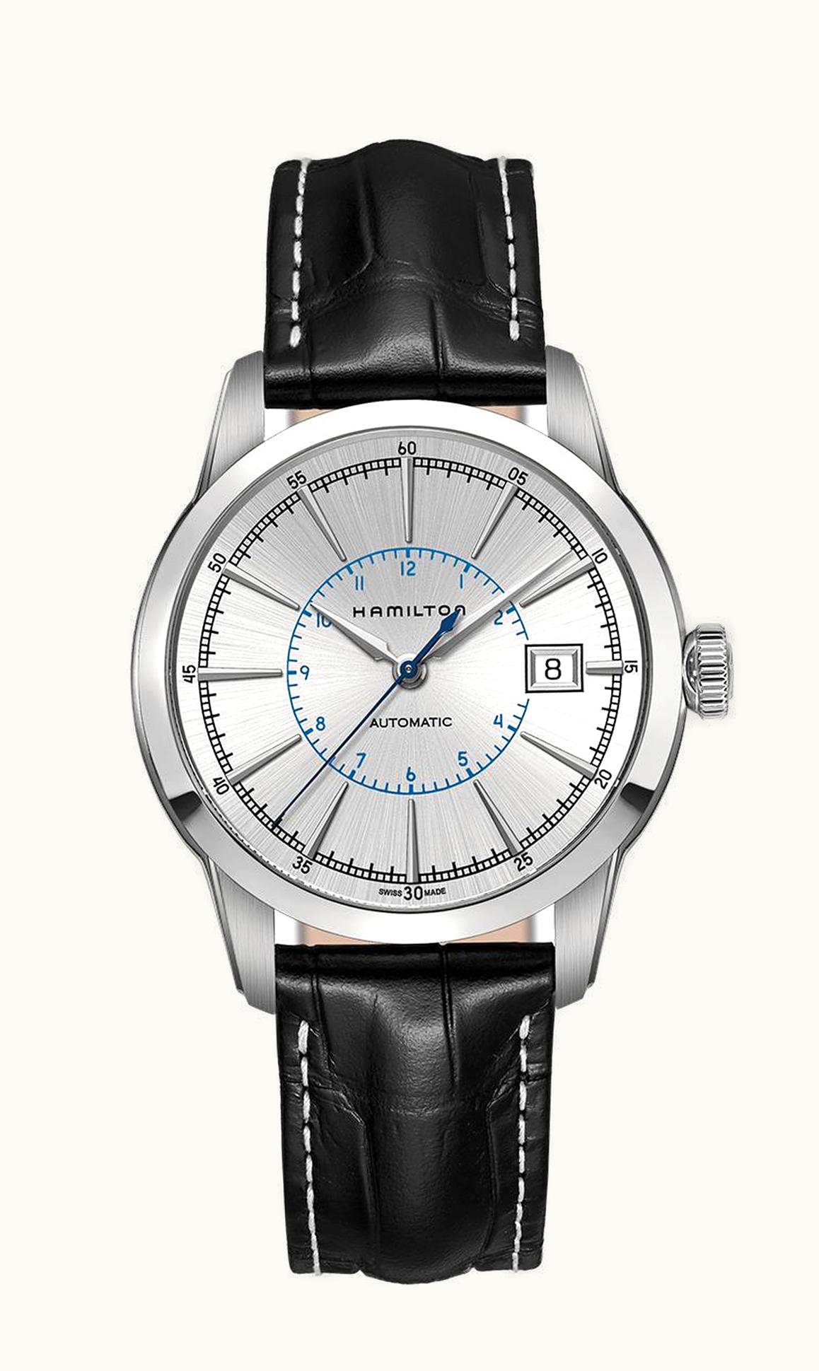 Hamilton Railroad 40 Auto Stainless Steel / Silver