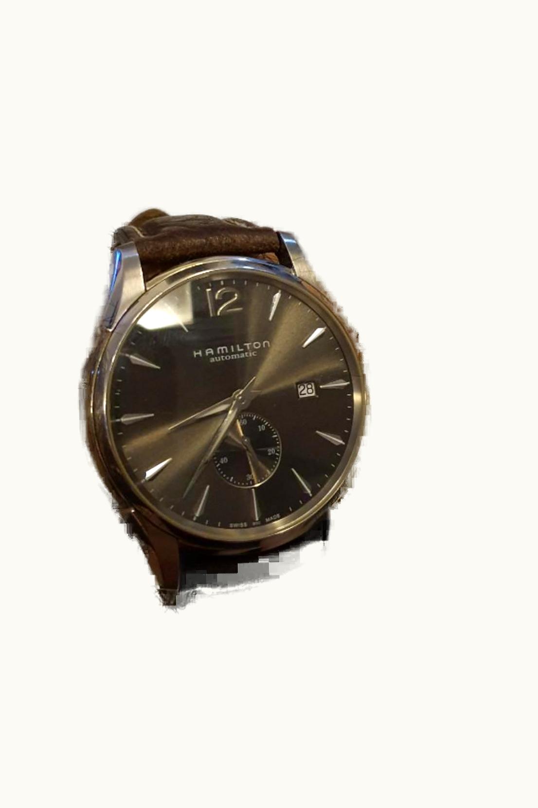 Hamilton Railroad 44 Small Seconds Yellow Gold / Silver