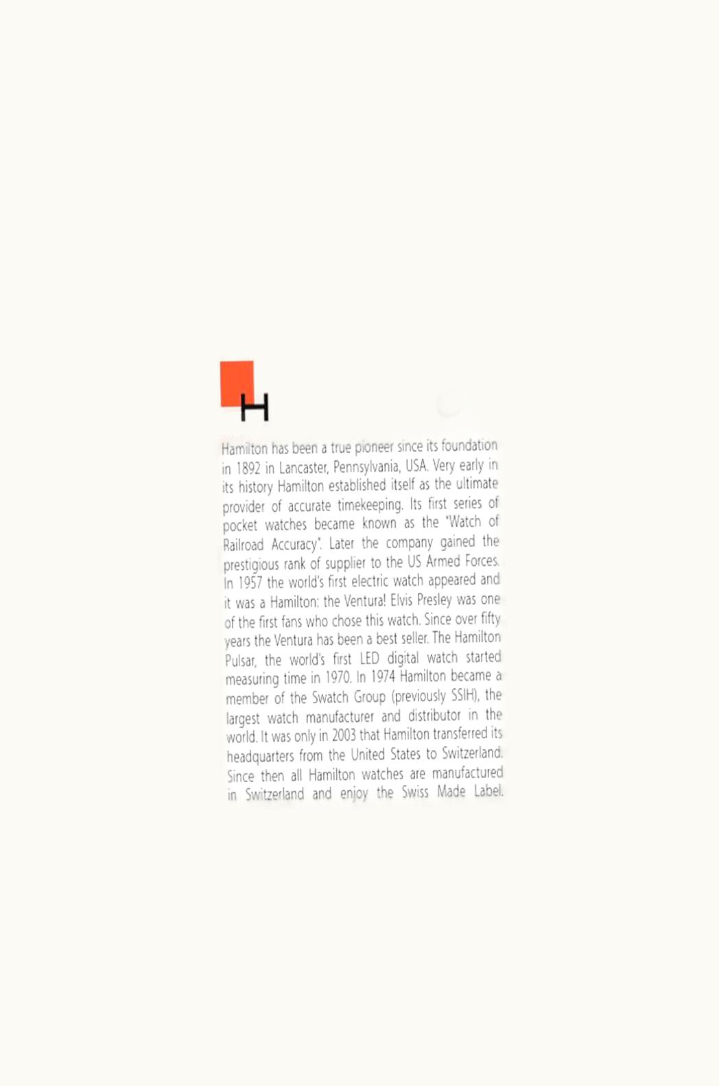 Hamilton Railroad 42 Small Second Auto Stainless Steel / Silver / Bracelet