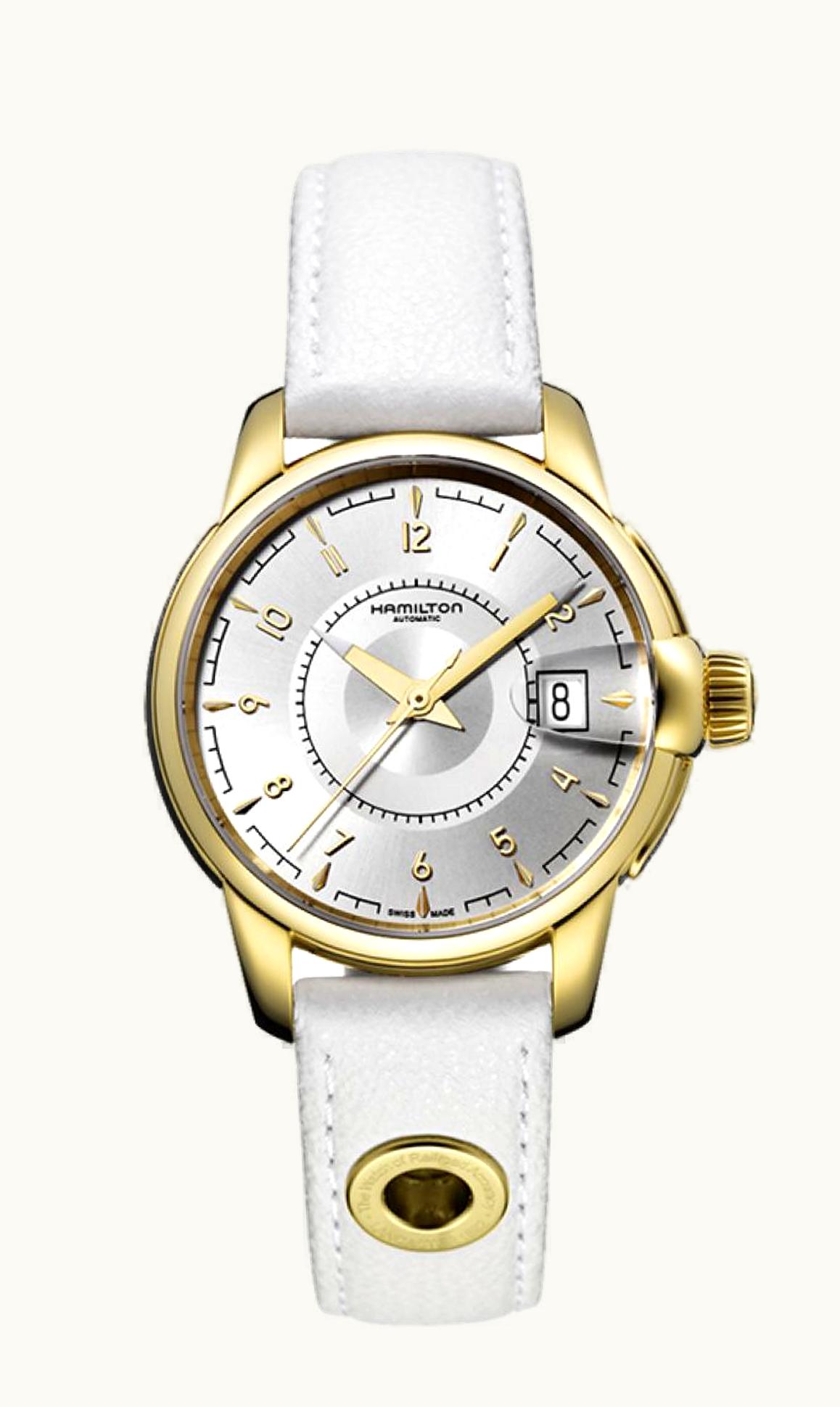 Hamilton Railroad 38 Auto Yellow Gold / Silver