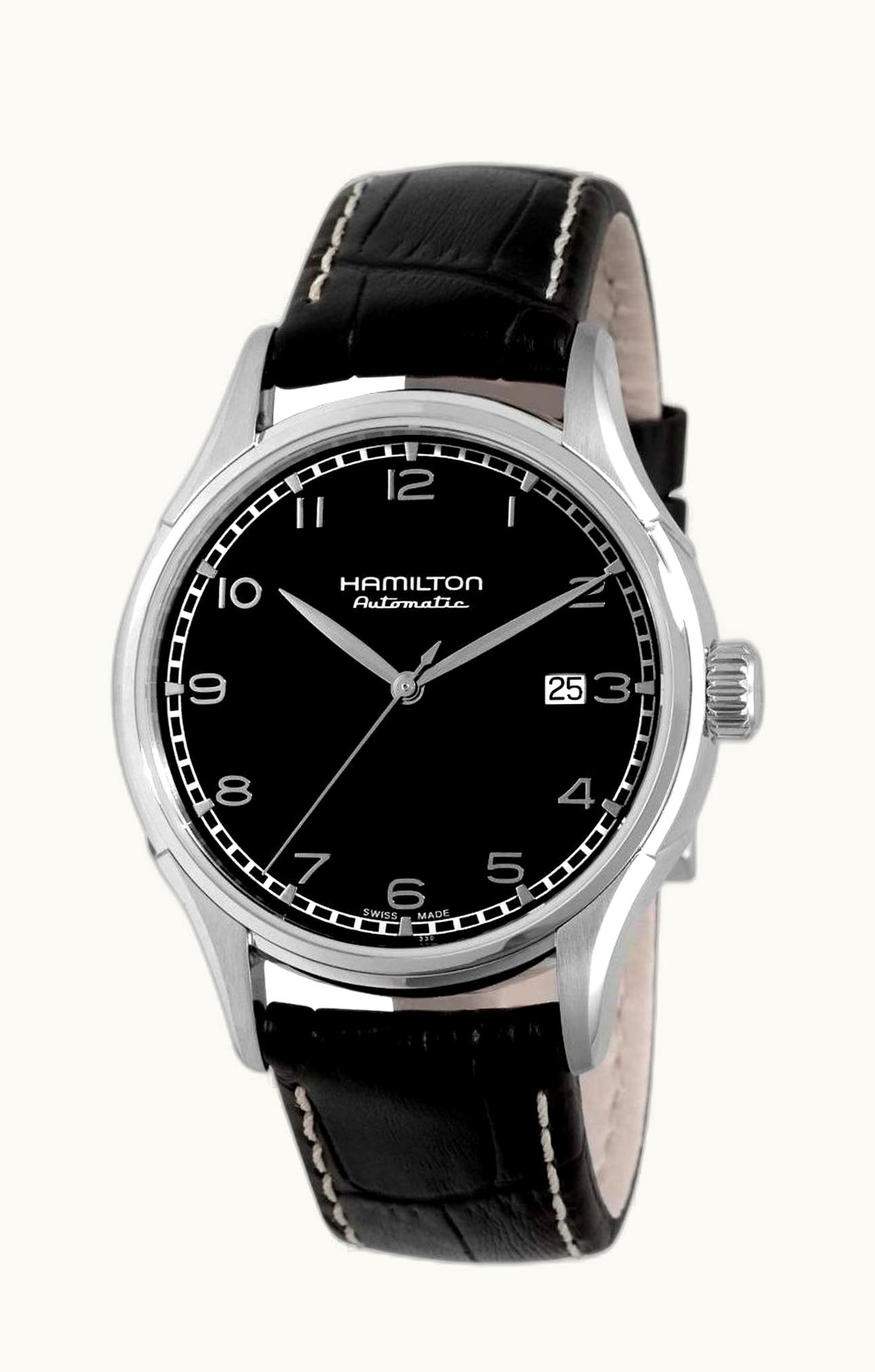 Hamilton Valiant Auto 40 Stainless Steel / Black