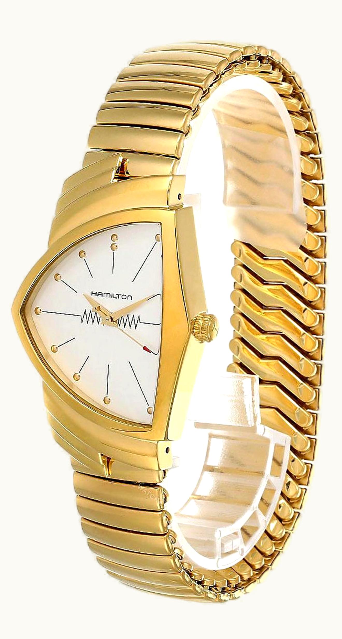 Hamilton Ventura Gents Yellow Gold / Silver / Bracelet