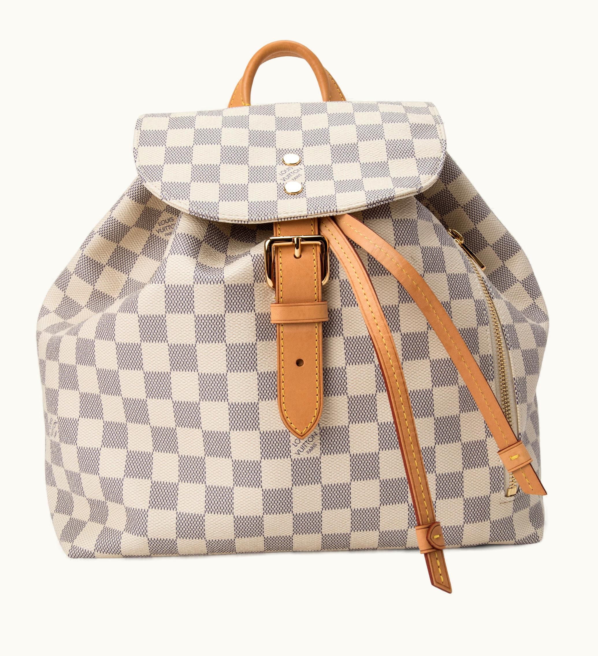 Louis Vuitton Louis Vuitton Sperone Backpack Damier Azur Ivorie Grey