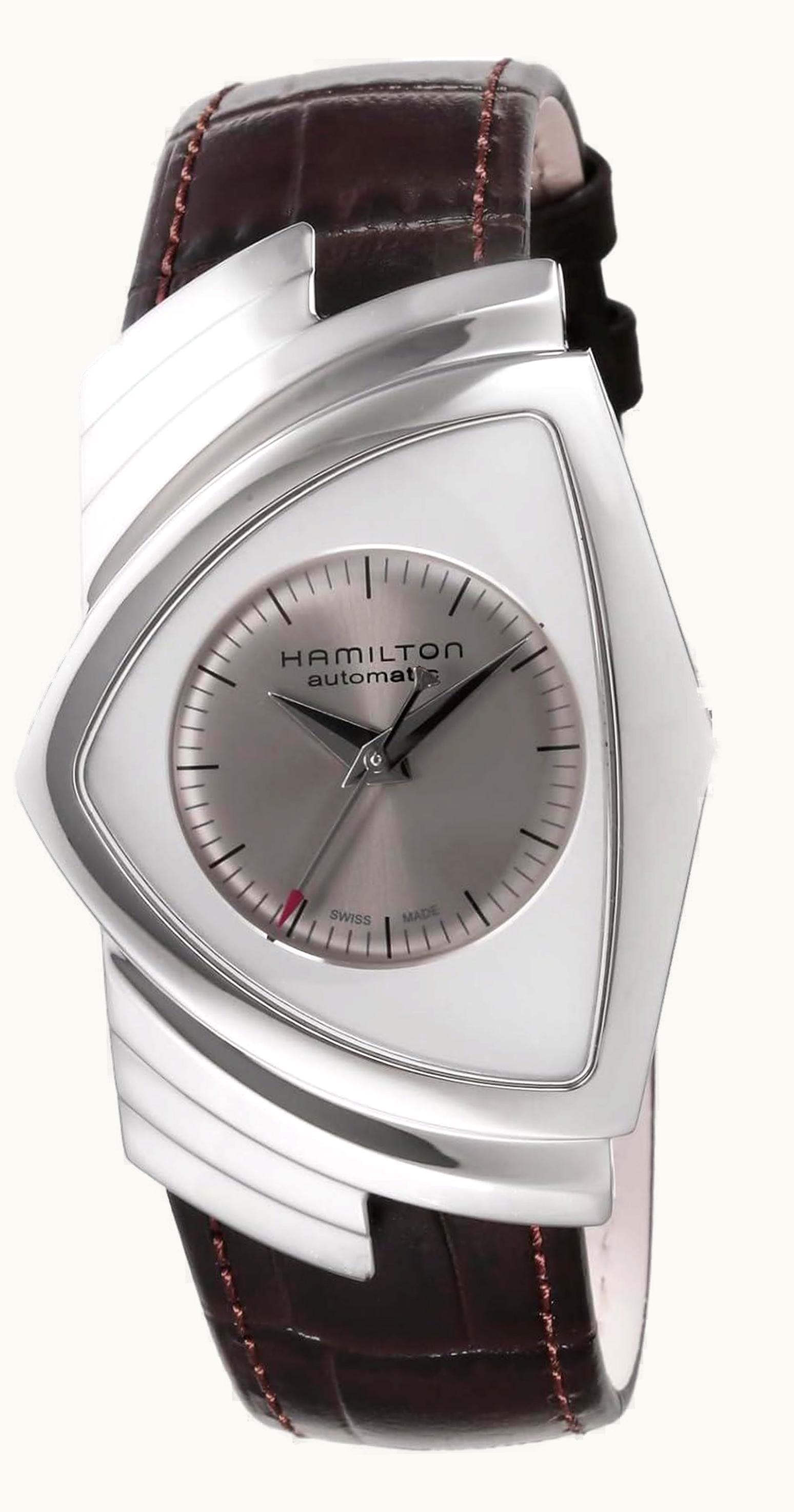 Hamilton Ventura Auto Stainless Steel / Beige