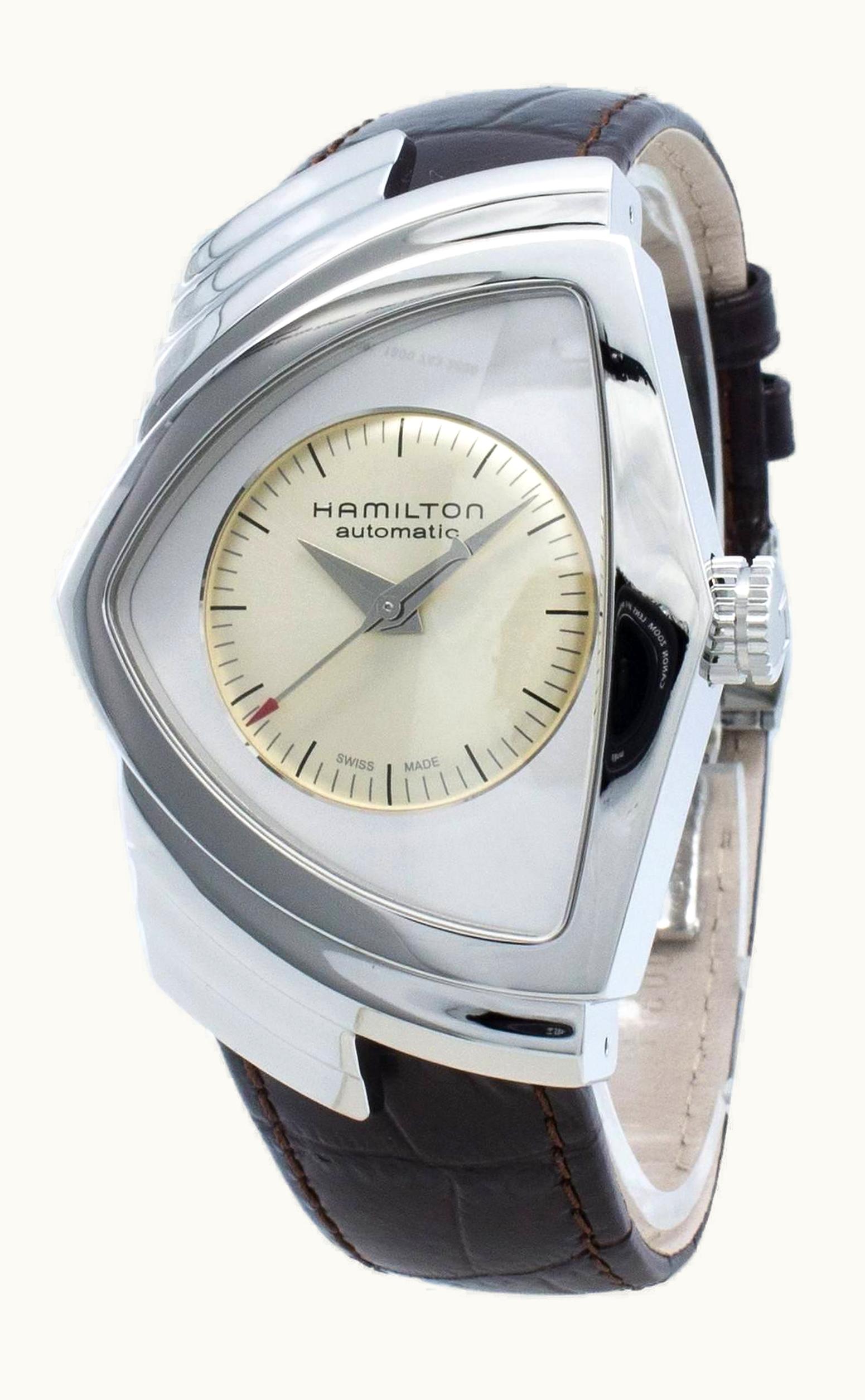 Hamilton Ventura Auto Stainless Steel / Grey