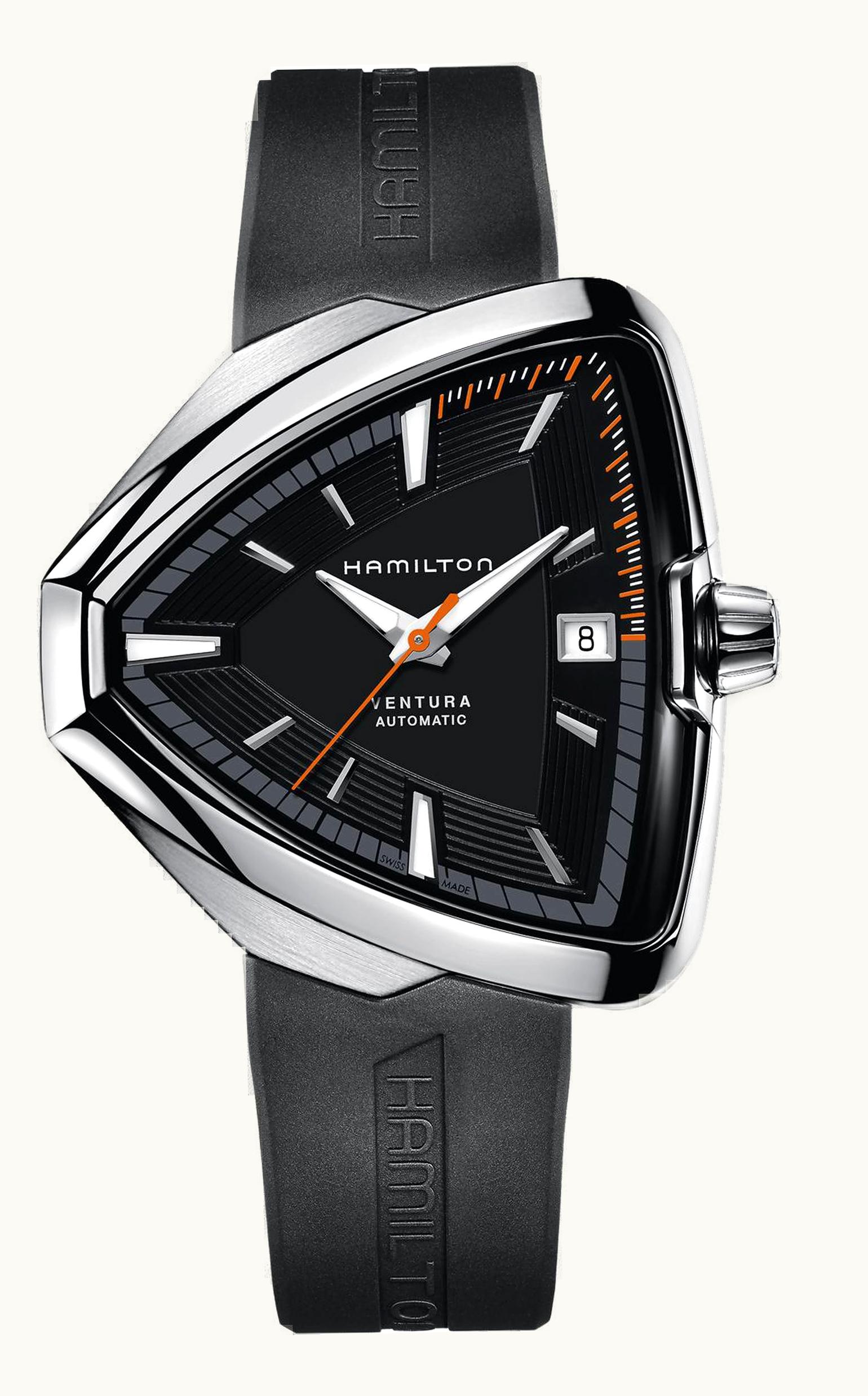 Hamilton Ventura Elvis80 Auto Stainless Steel / Black