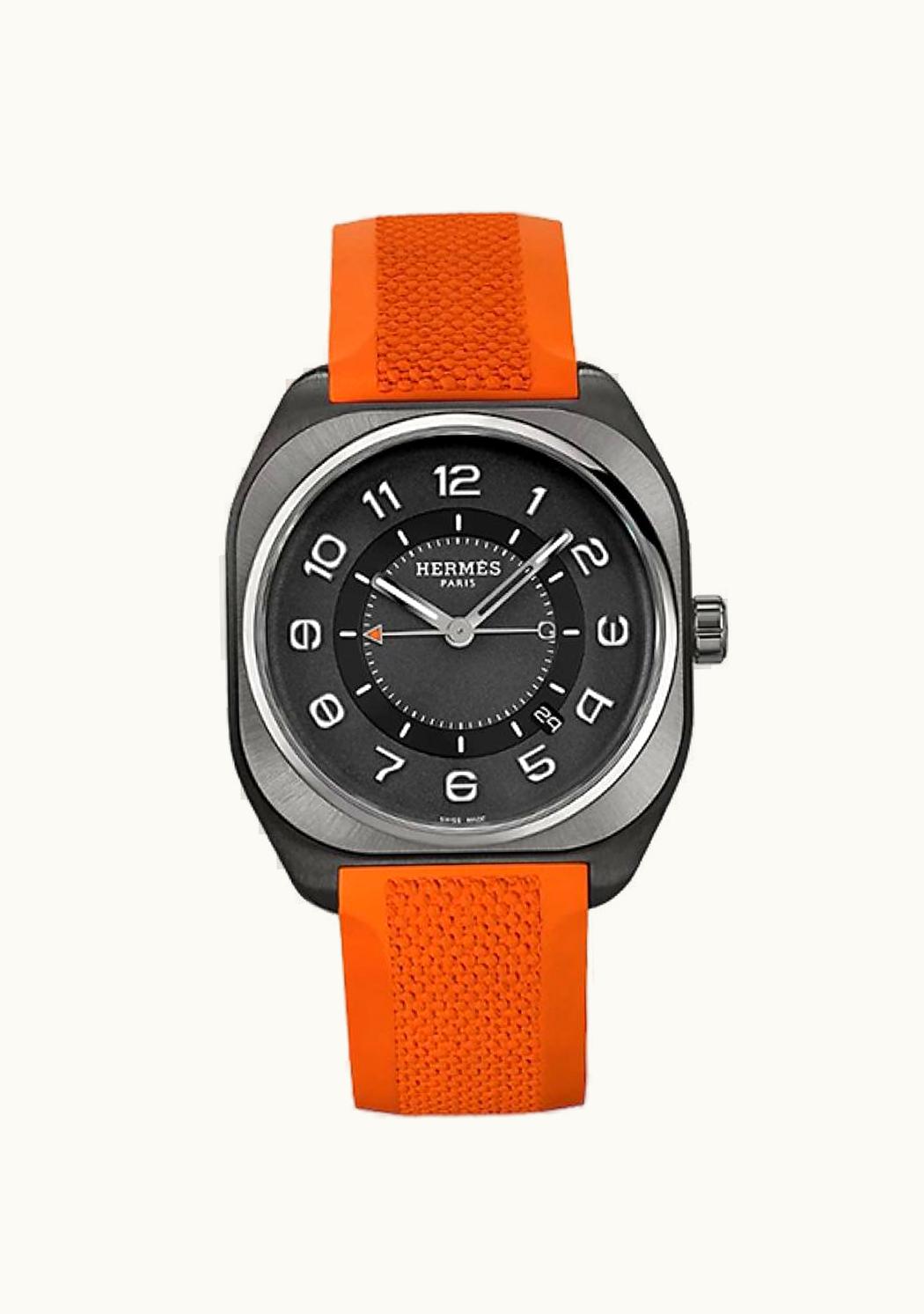 Hermès Slim d'Hermès GM Rose Gold / Silver