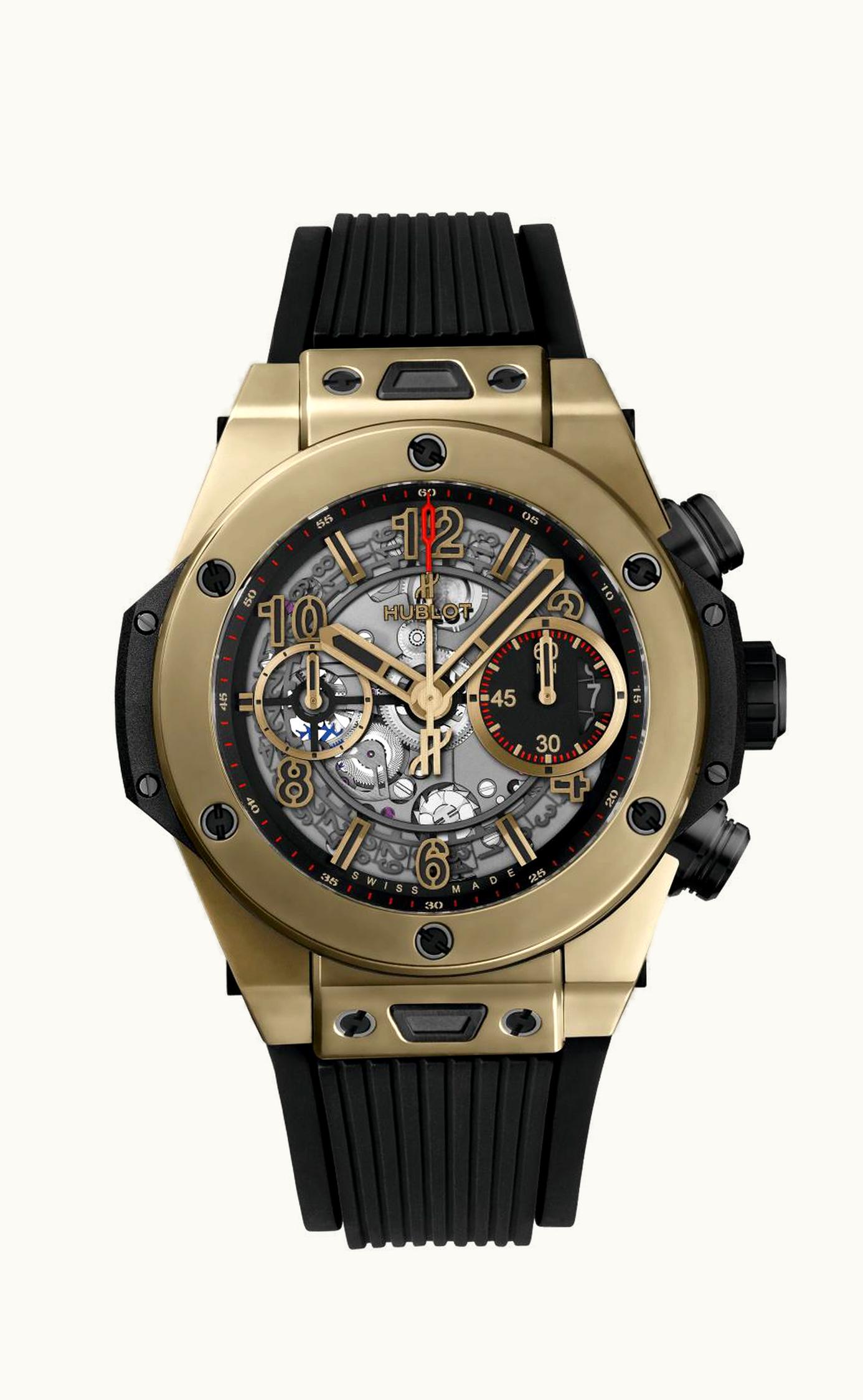 Hublot Big Bang Unico 45 Ceramic / Magic Gold