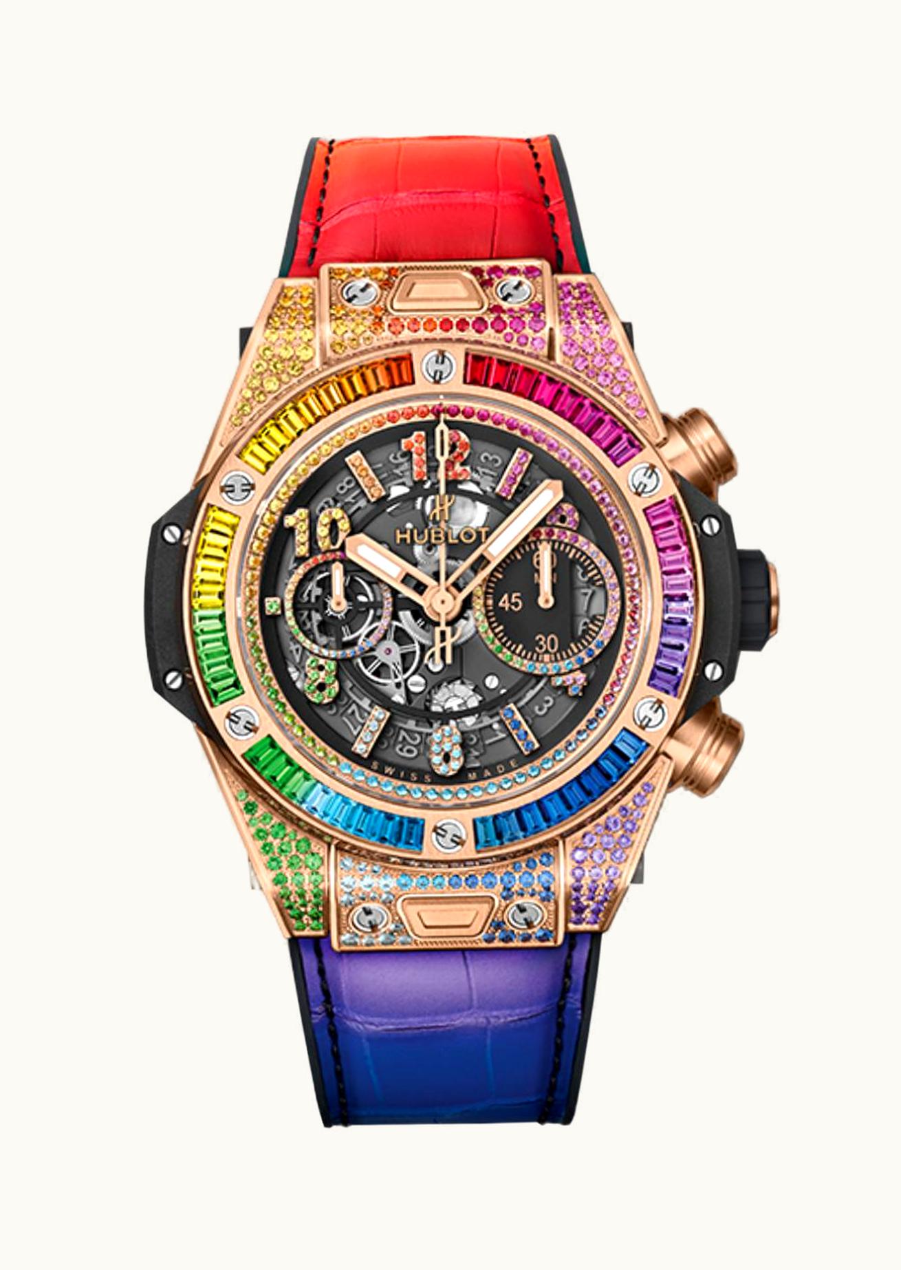 Hublot Big Bang Unico 45 King Gold / Rainbow