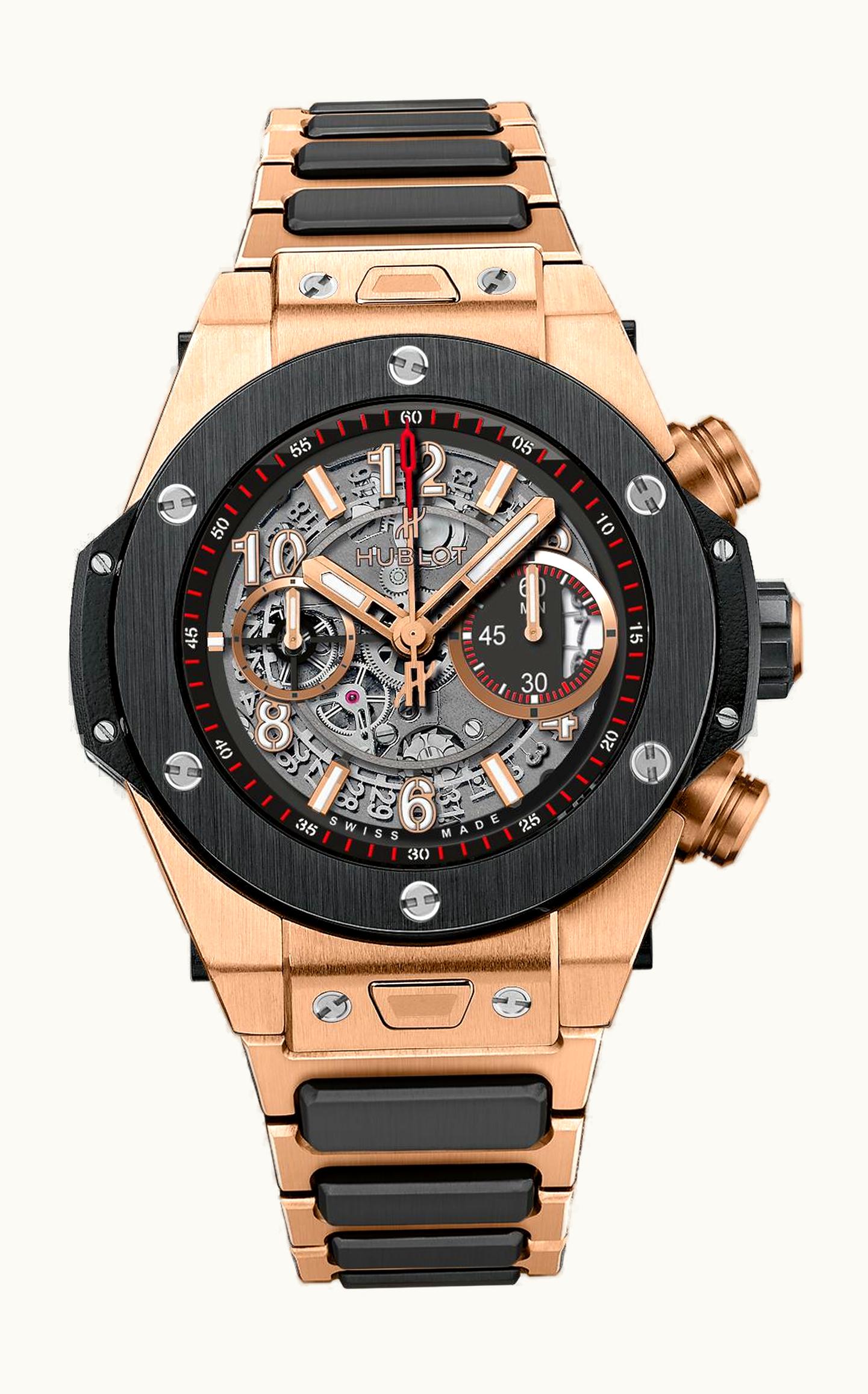 Hublot Big Bang Unico 45 King Gold / Ceramic / Bracelet