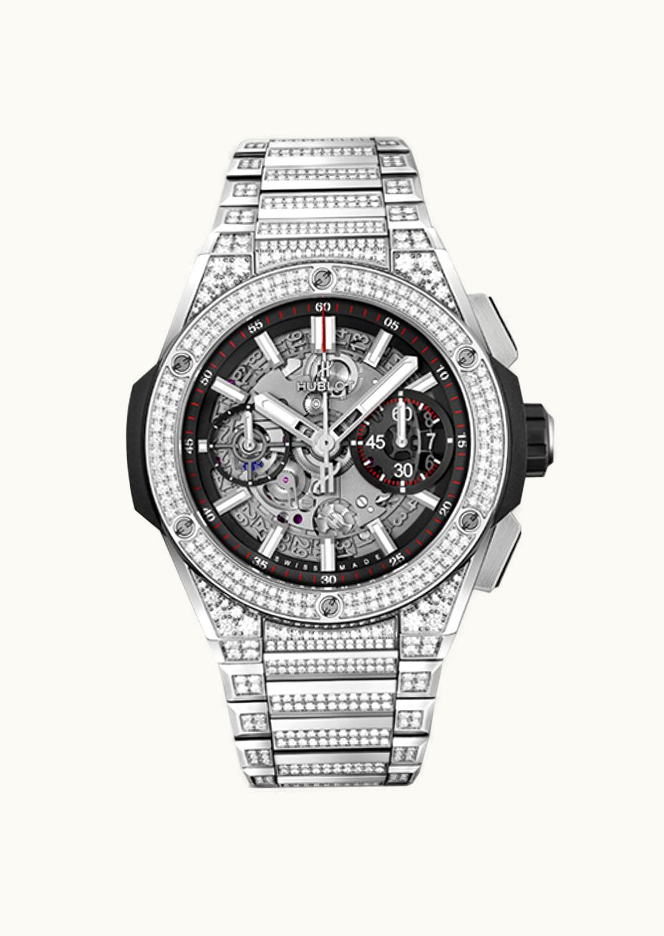 Hublot Big Bang Unico 45 Titanium / Pavé / Bracelet