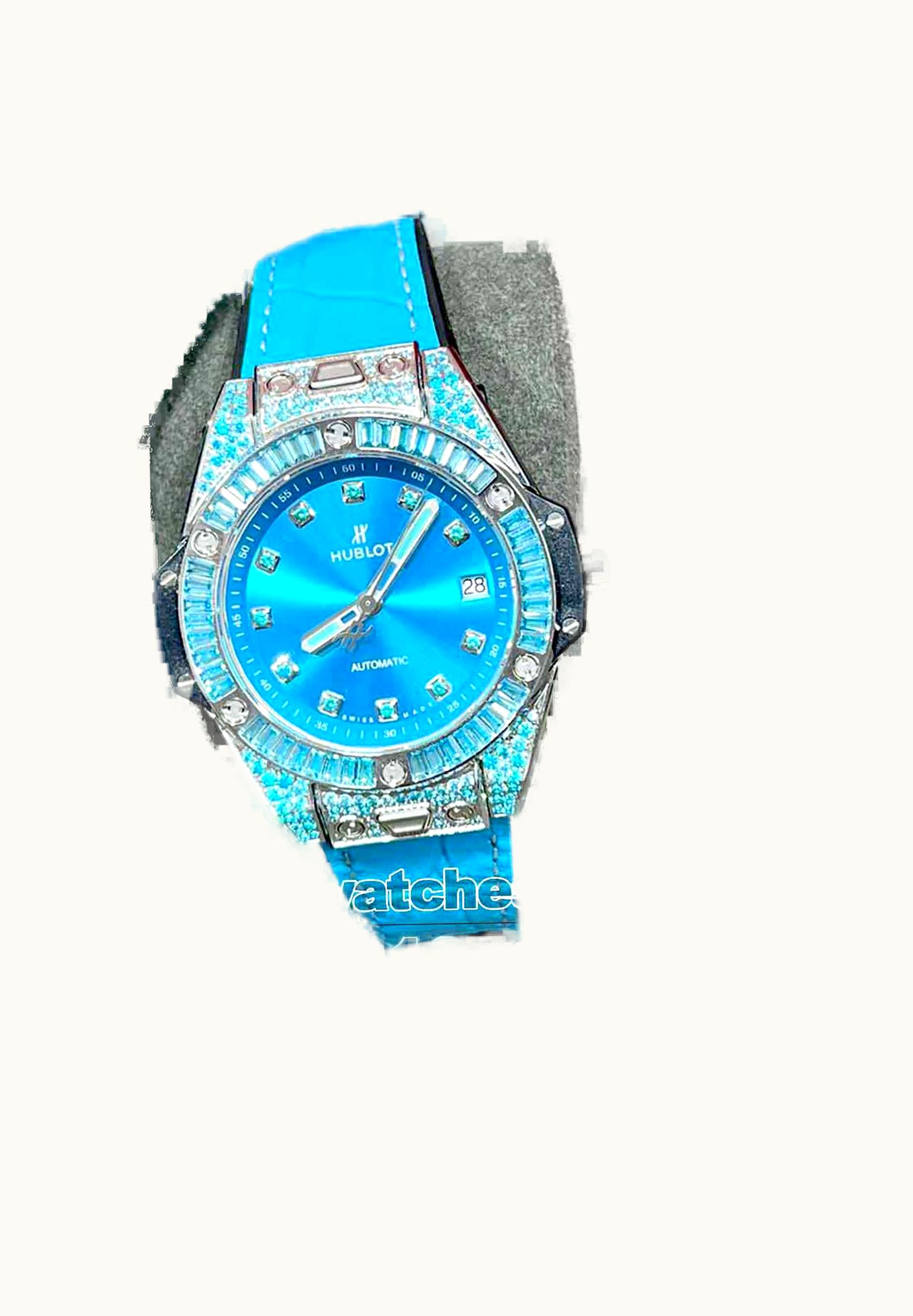 Hublot Big Bang One Click Paraíba White Gold