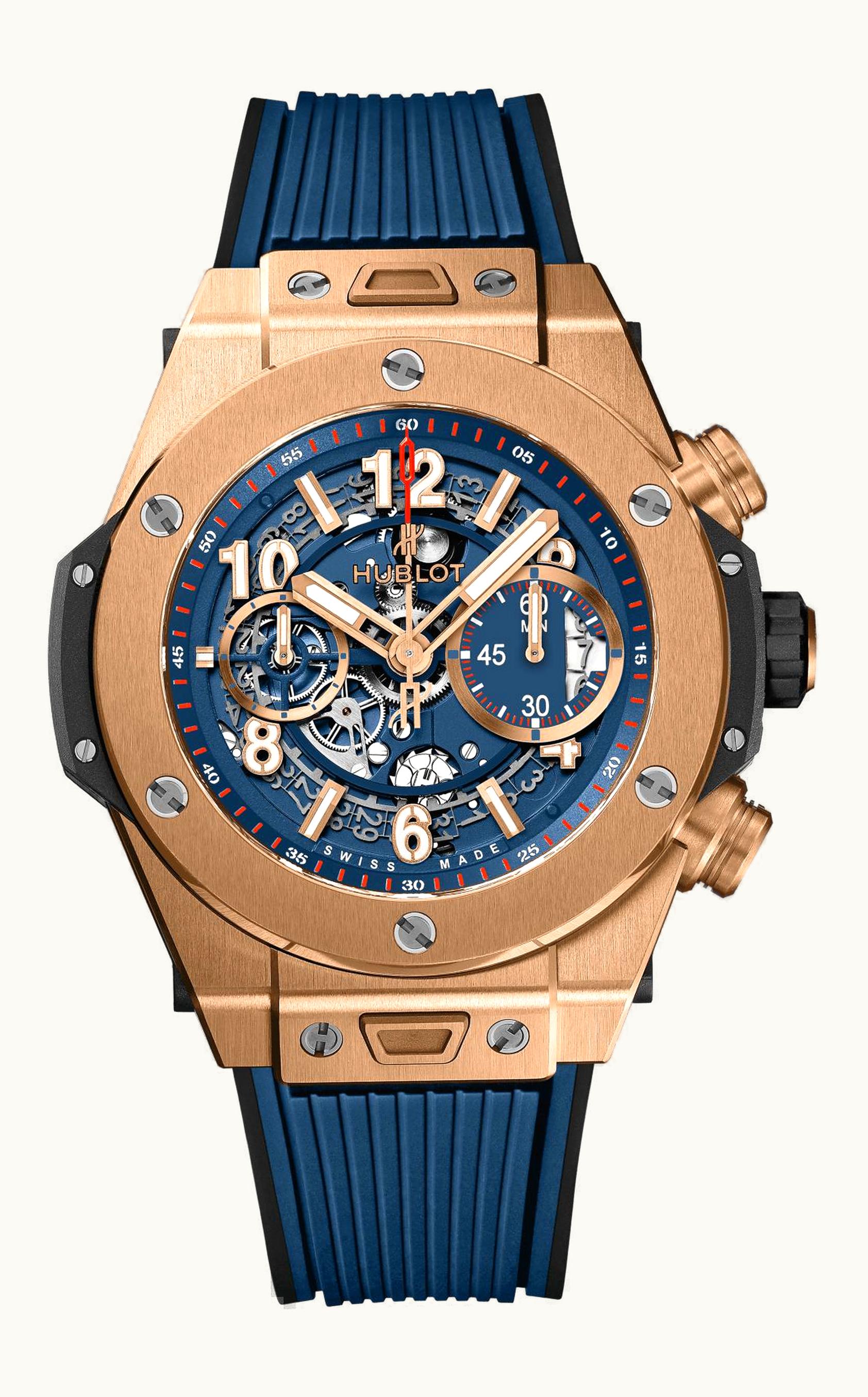 Hublot Big Bang Unico 45 King Gold / Blue