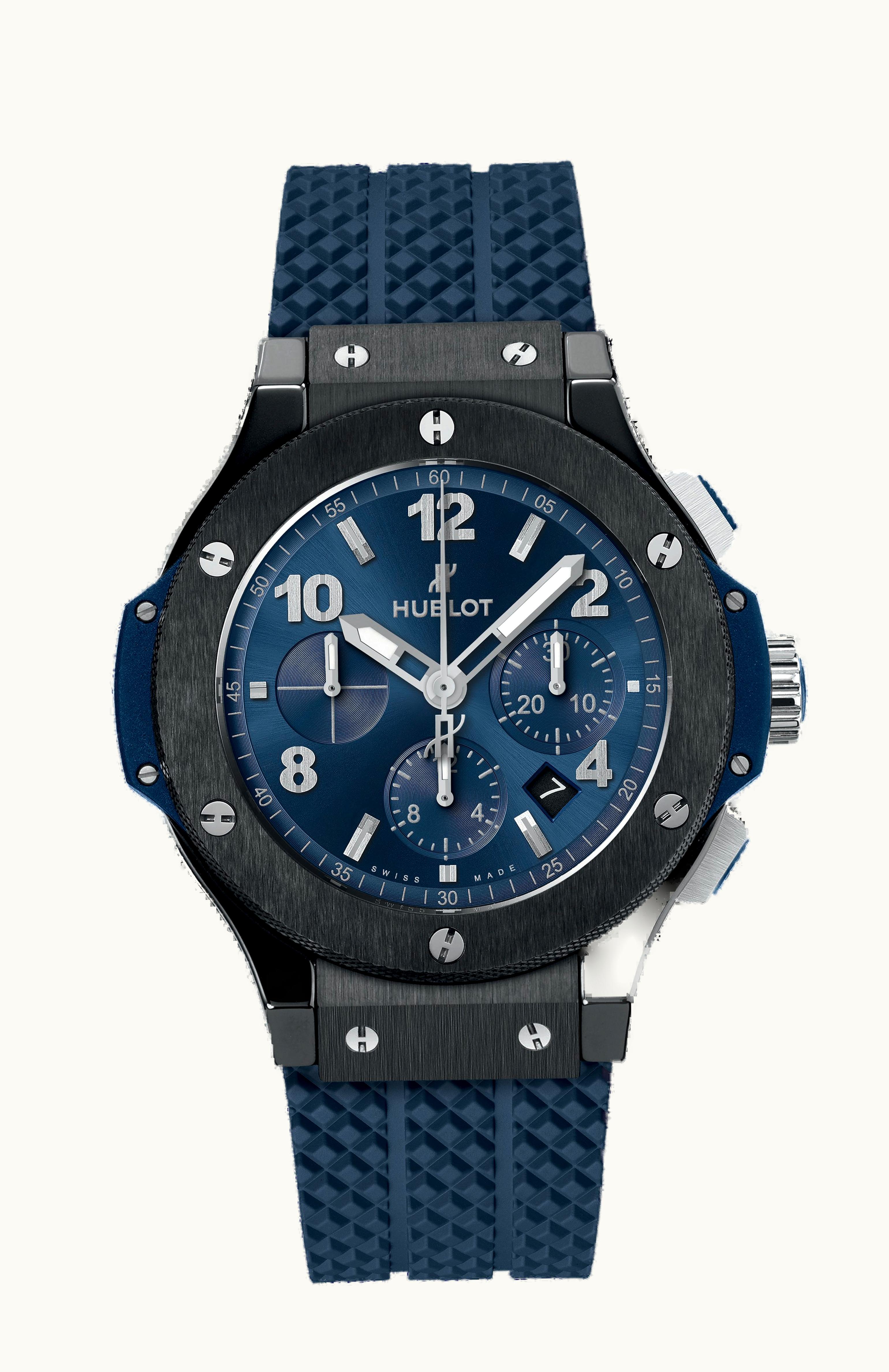Hublot Big Bang Original 44 Ceramic / Blue / Rubber