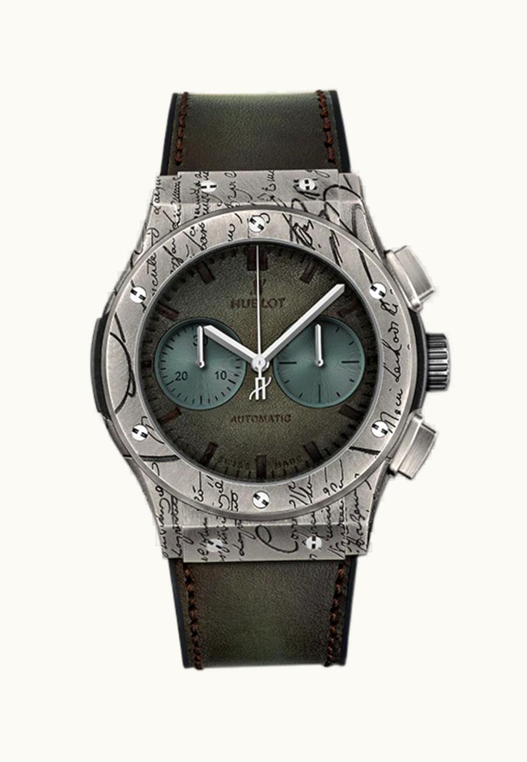 Hublot Classic Fusion 45 Chronograph Berluti Cold Brown