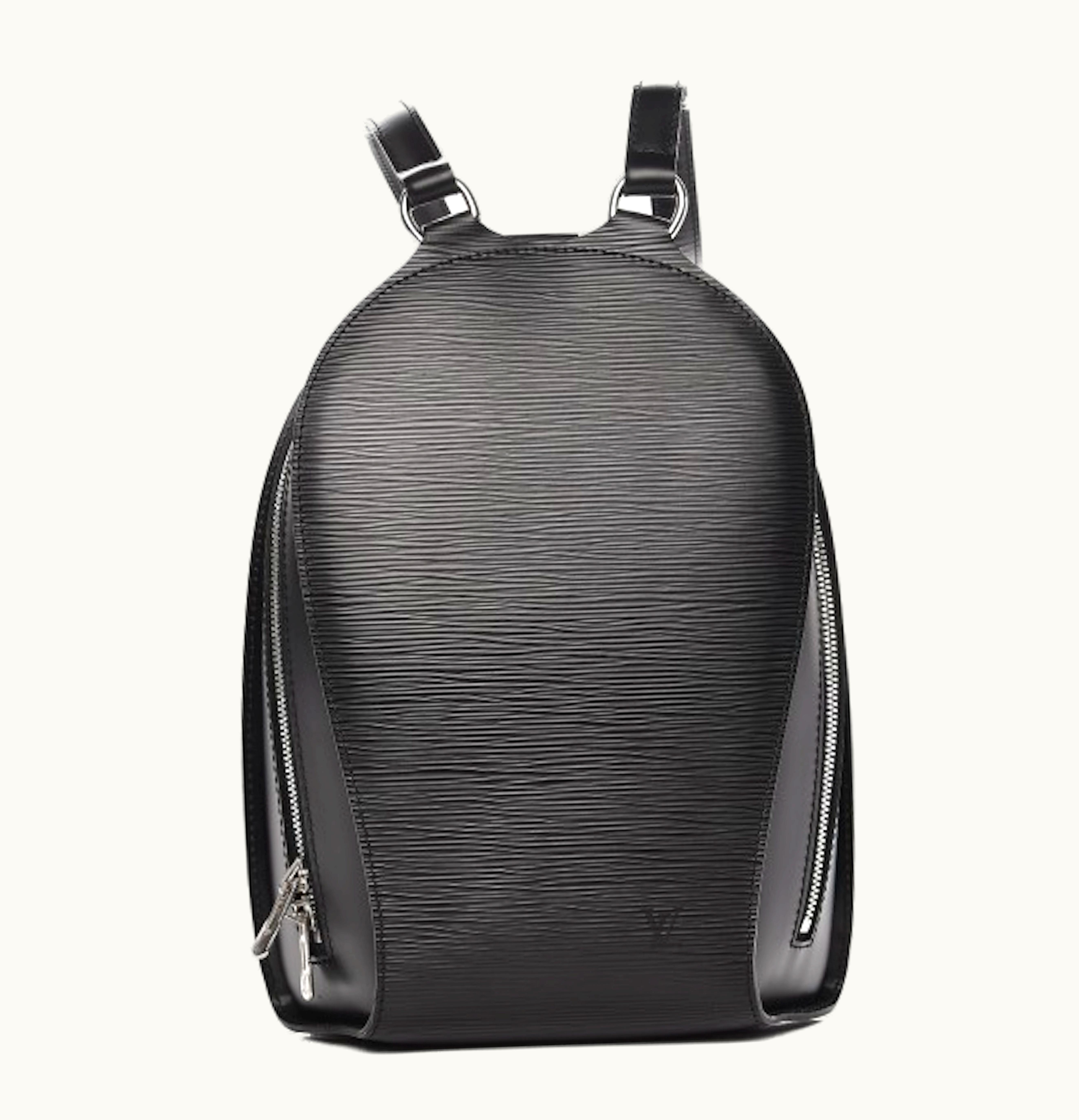 Louis Vuitton Louis Vuitton Backpack Mabillon Epi Noir Black