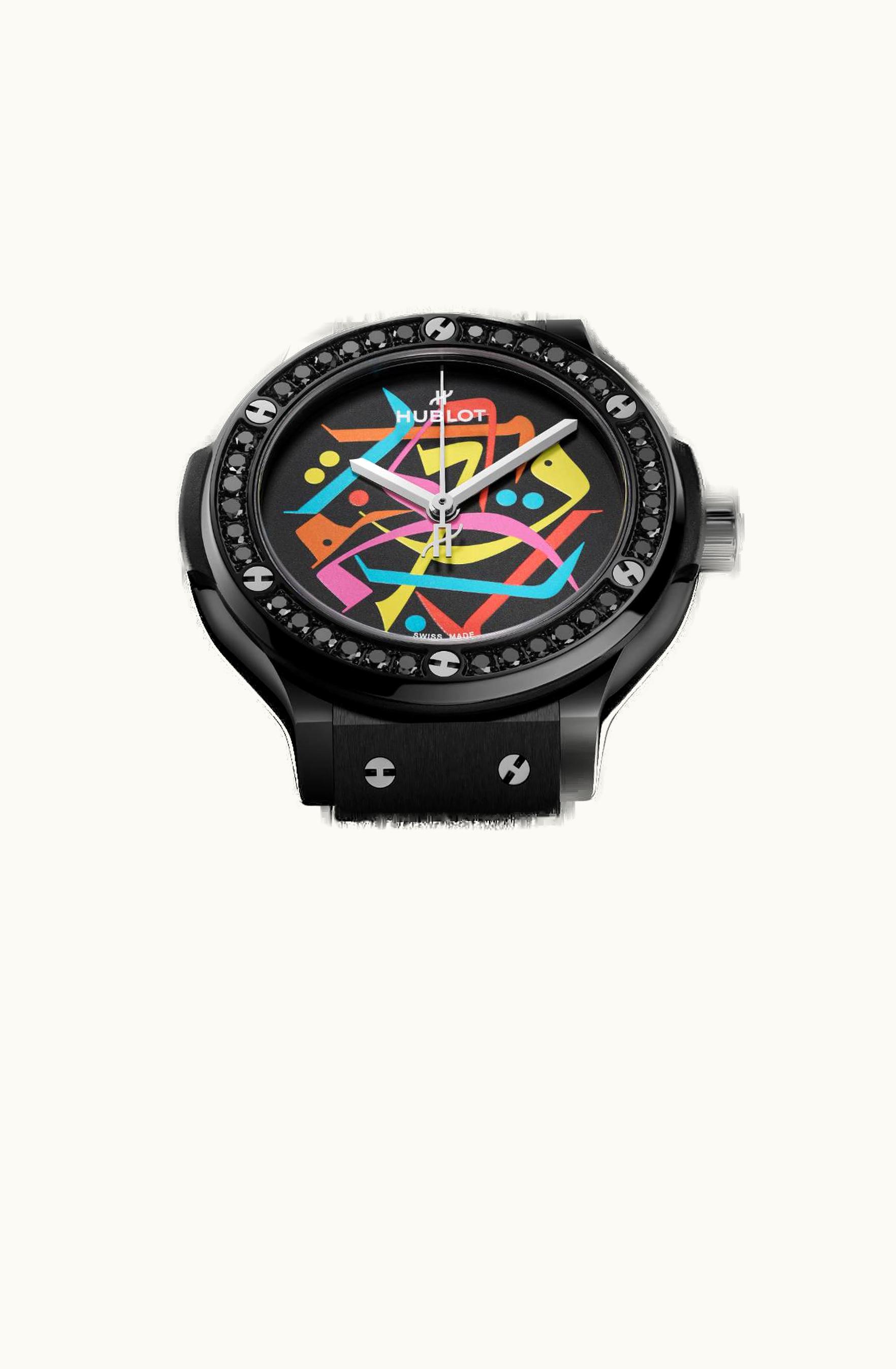 Hublot Classic Fusion 38 Black Magic Diamonds Dubai Watch Week