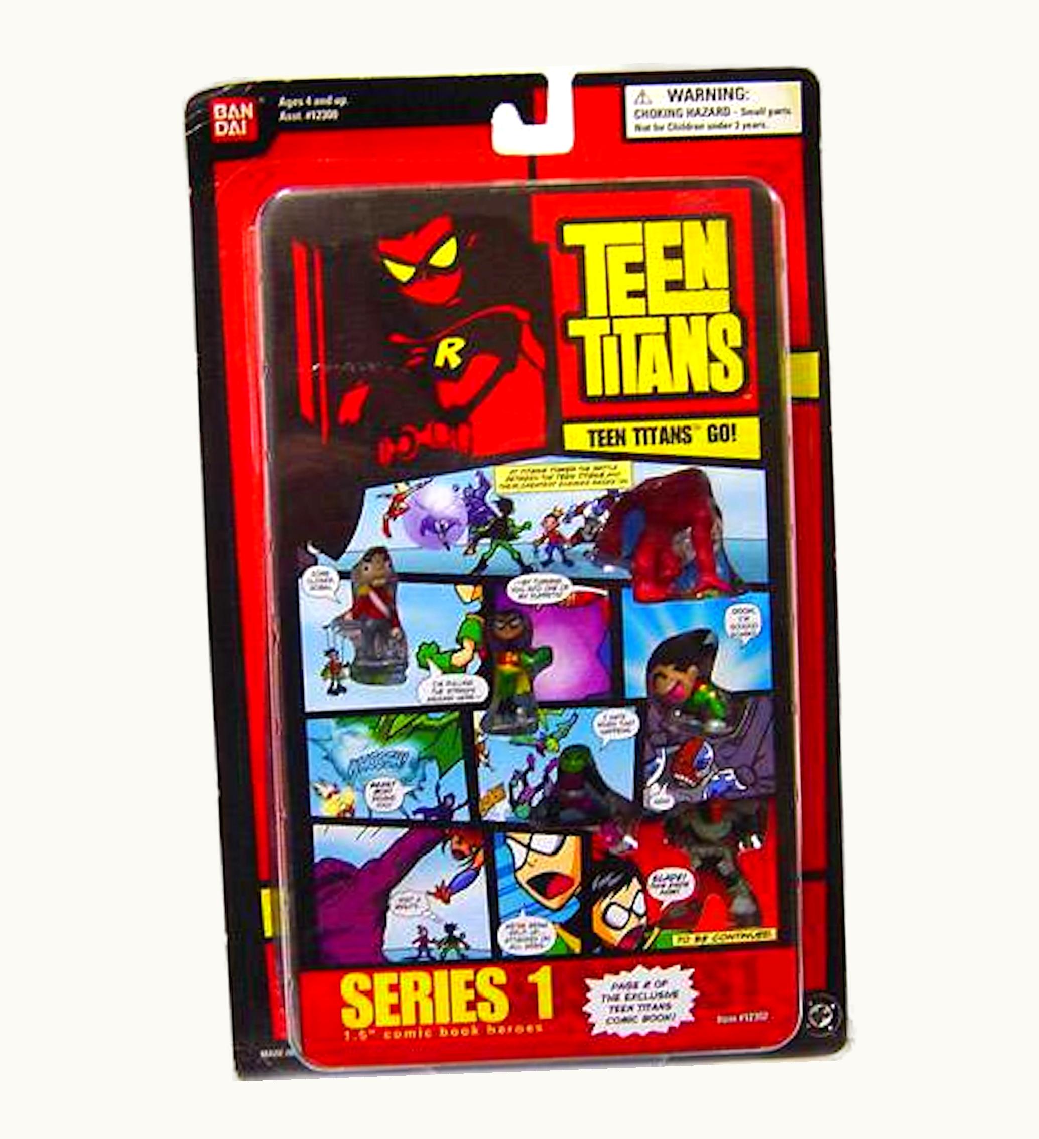 Bandai America Bandai America Teen Titans Comic Book Heroes Series 1 Page 2 Exclusive Exclusive Figure Pack