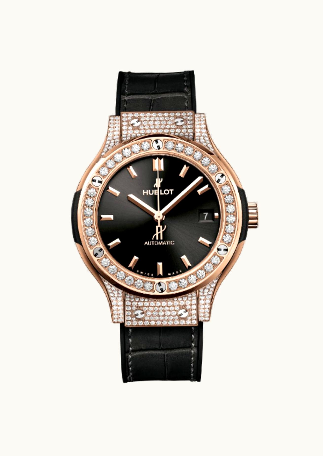 Hublot Classic Fusion 38 King Gold / Black / Bracelet