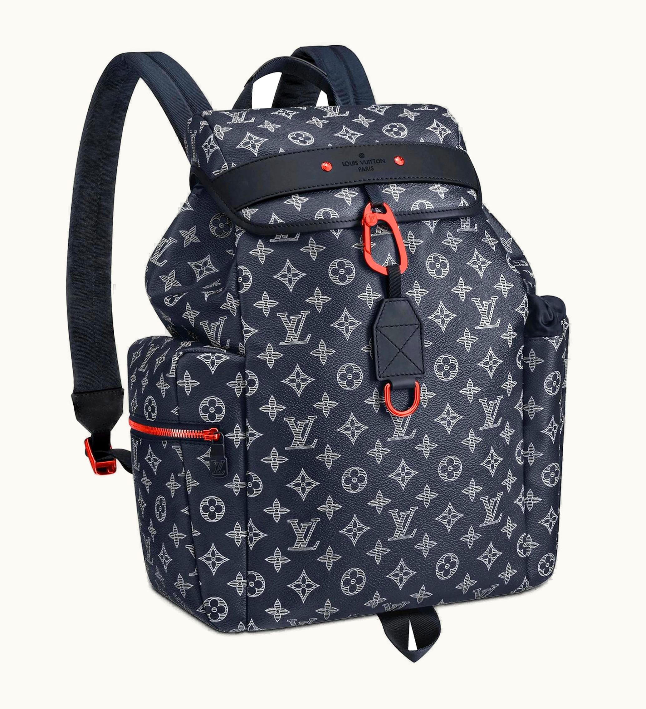 Louis Vuitton Louis Vuitton Discovery Backpack Monogram Upside Down Ink Navy 1