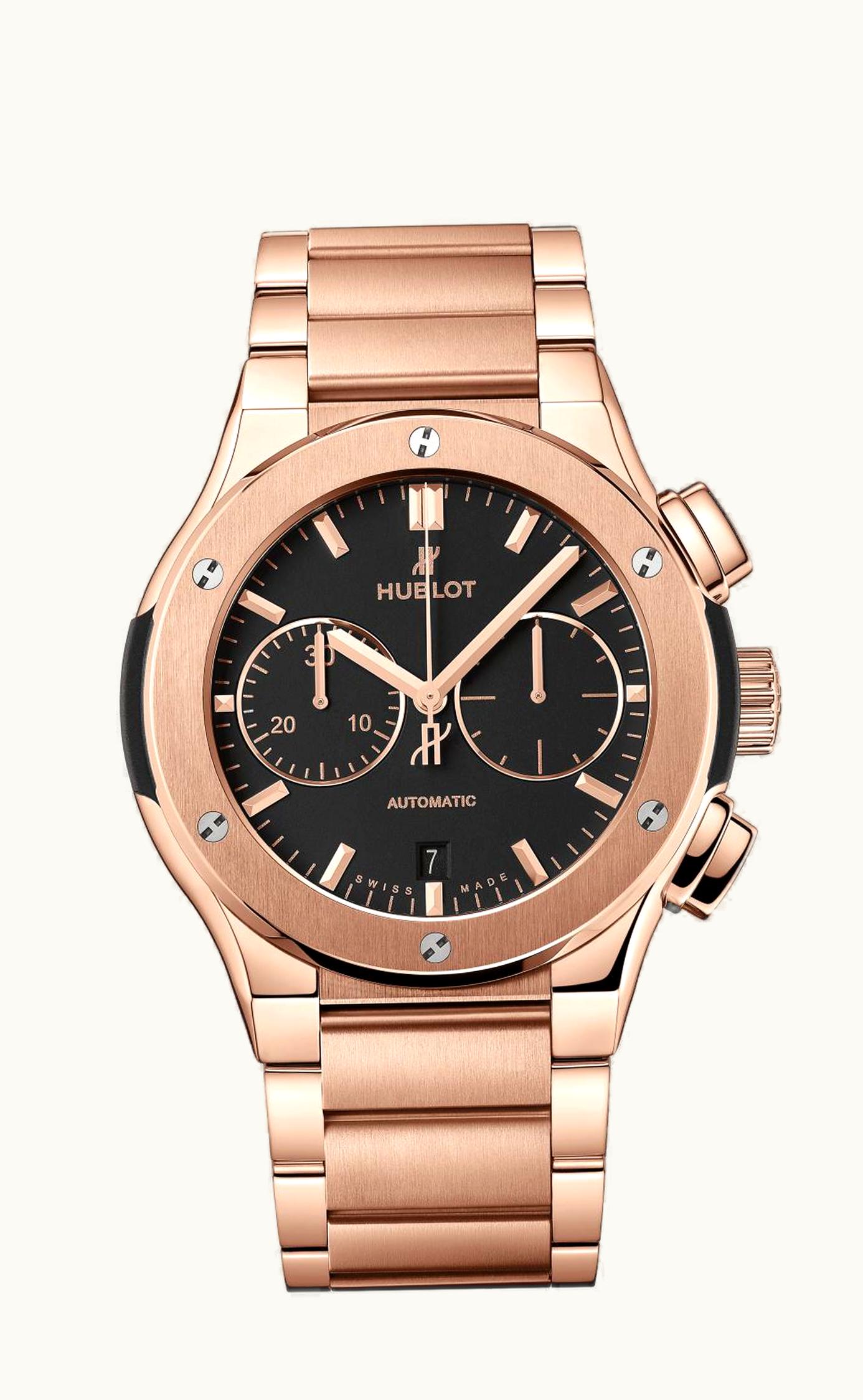 Hublot Classic Fusion 45 Chronograph King Gold / Opalin