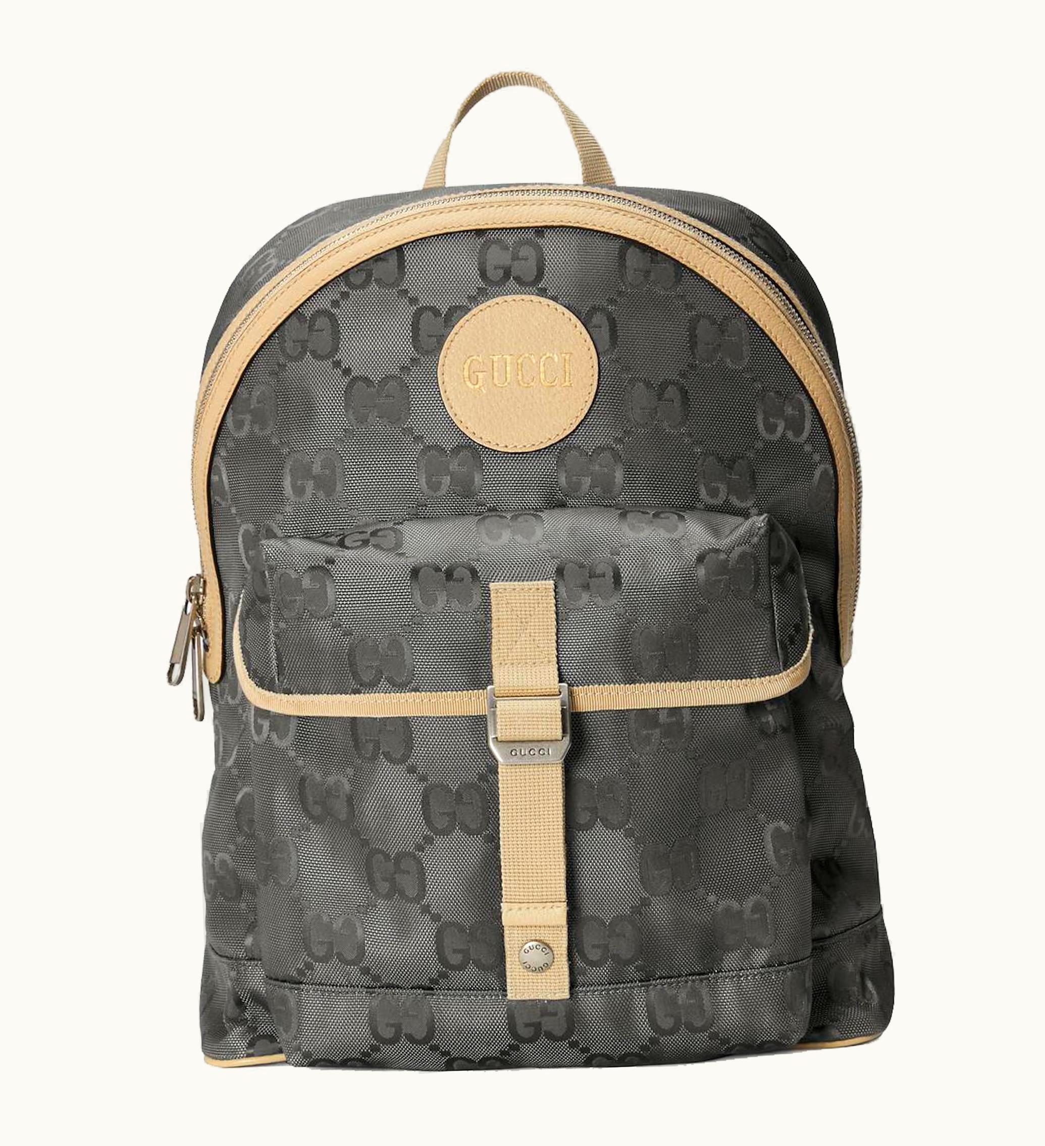 Gucci Gucci Off The Grid GG Backpack Dark Grey
