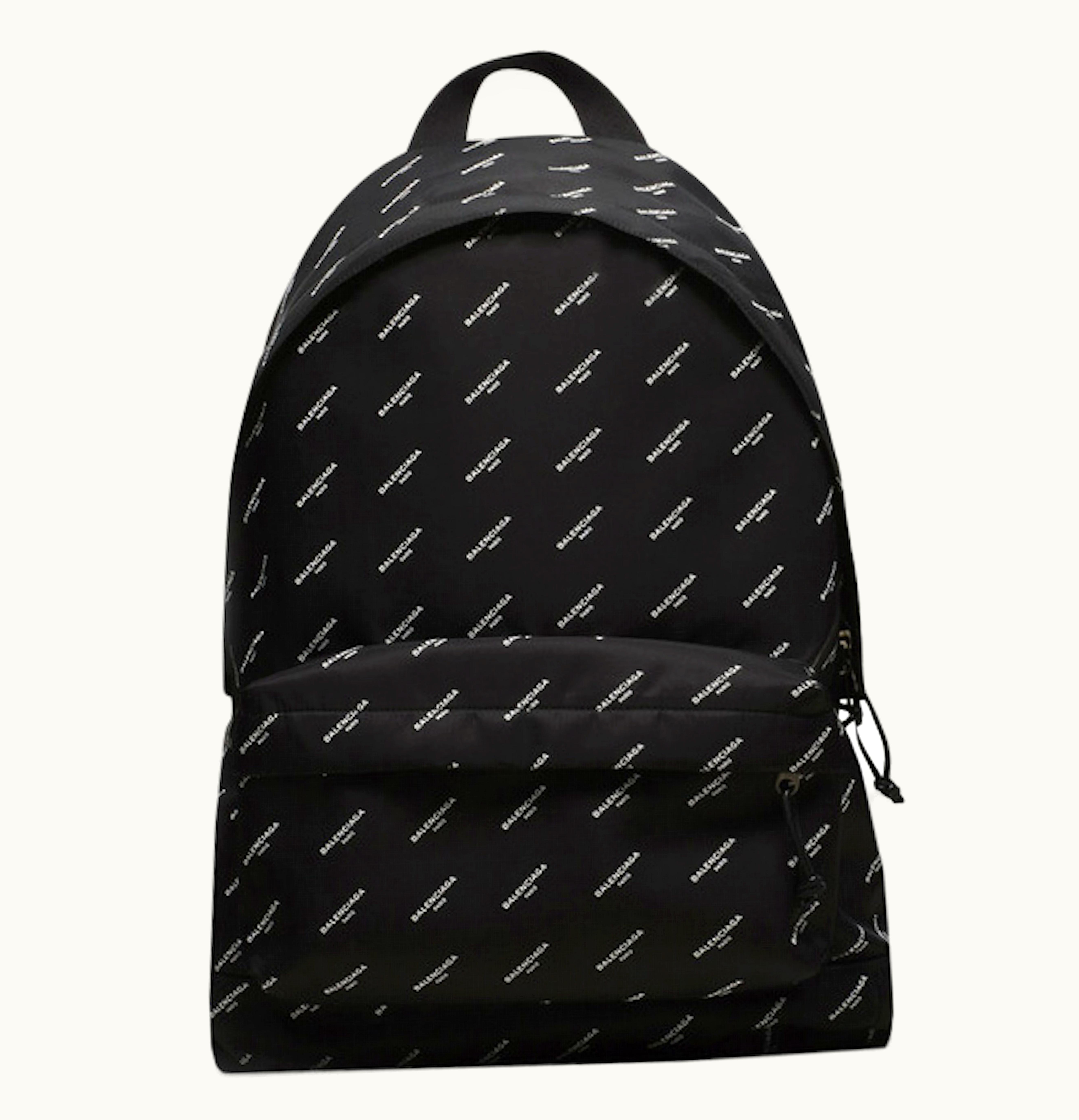 Balenciaga Balenciaga Explorer Backpack Logos Large Black White