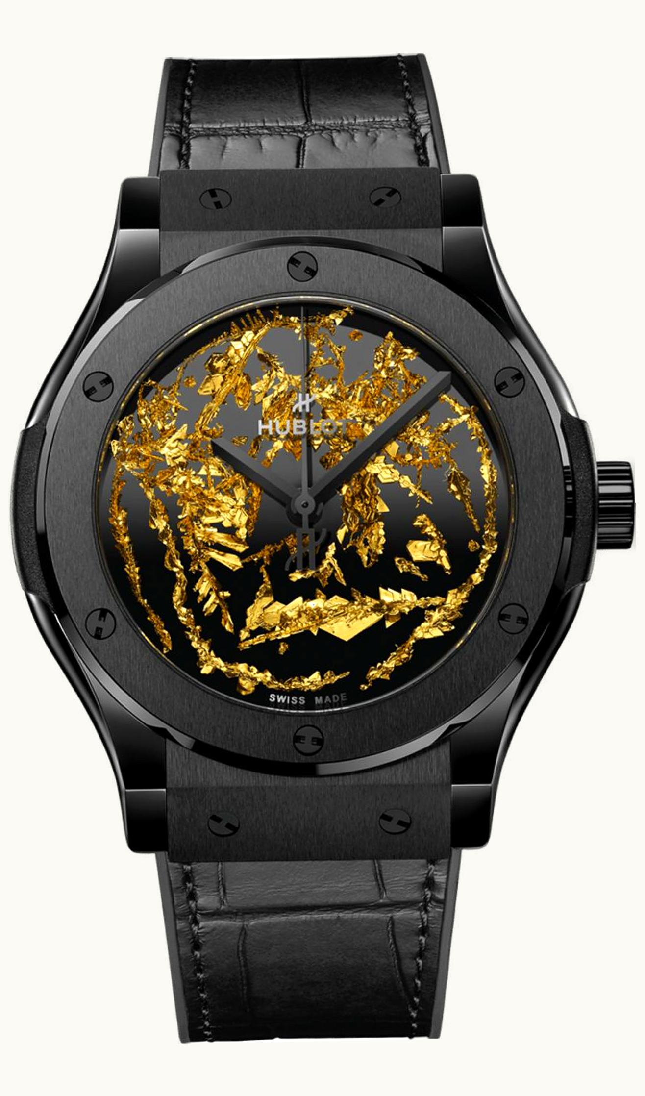 Hublot Classic Fusion Gold Crystal 42 Ceramic