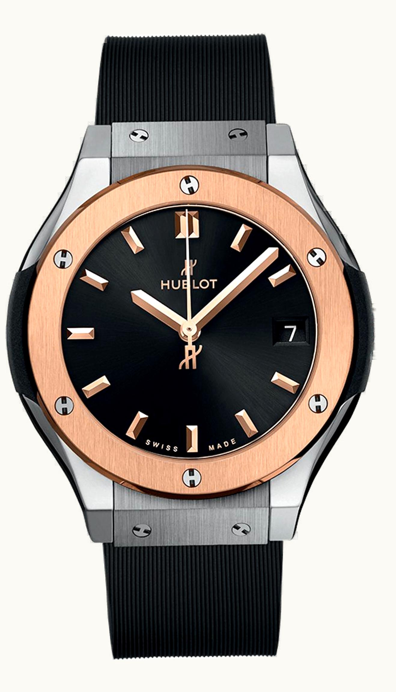 Hublot Classic Fusion 33 Titanium - King Gold / Black / Rubber
