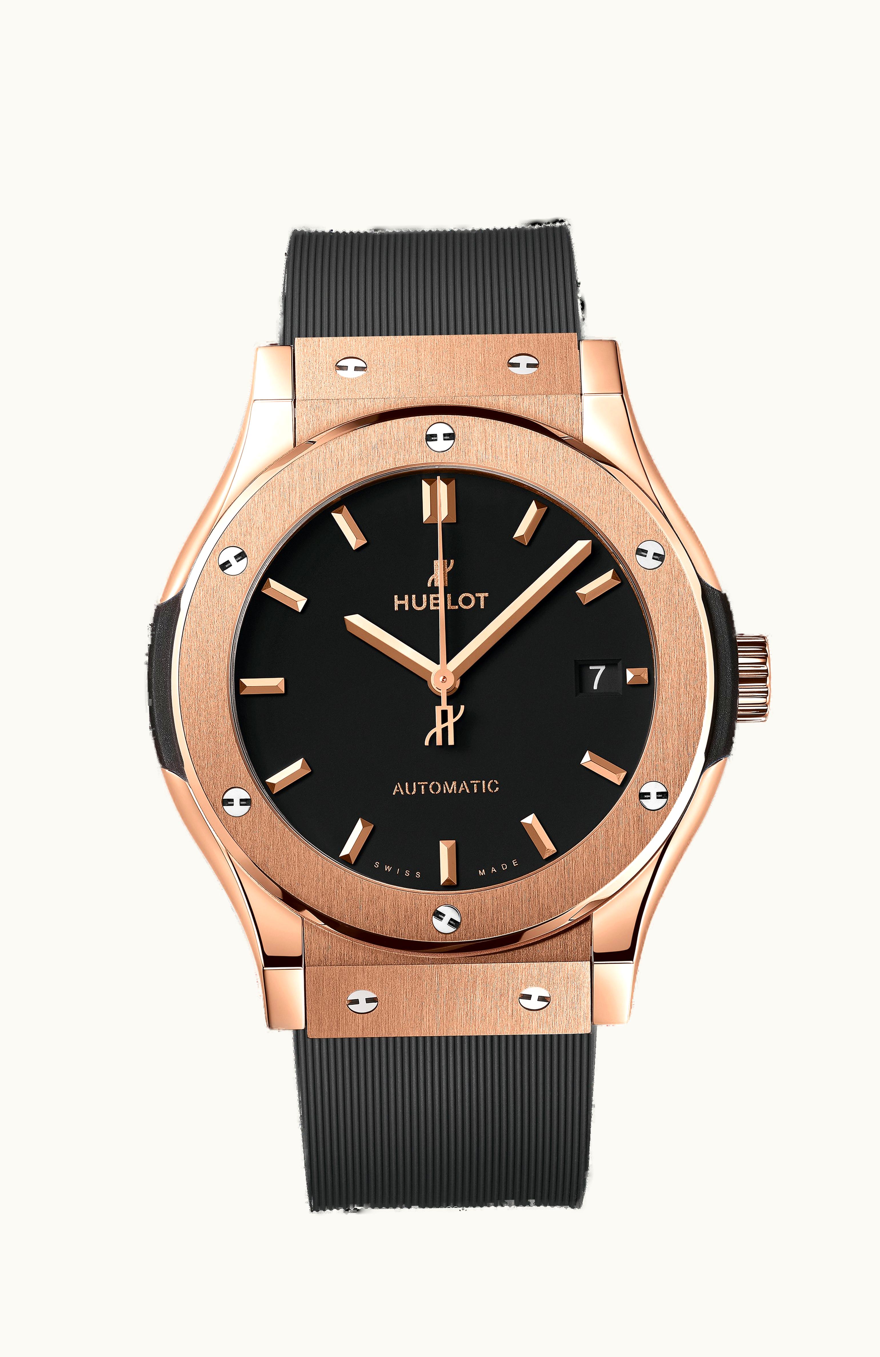 Hublot Classic Fusion 42 King Gold / Black / Rubber