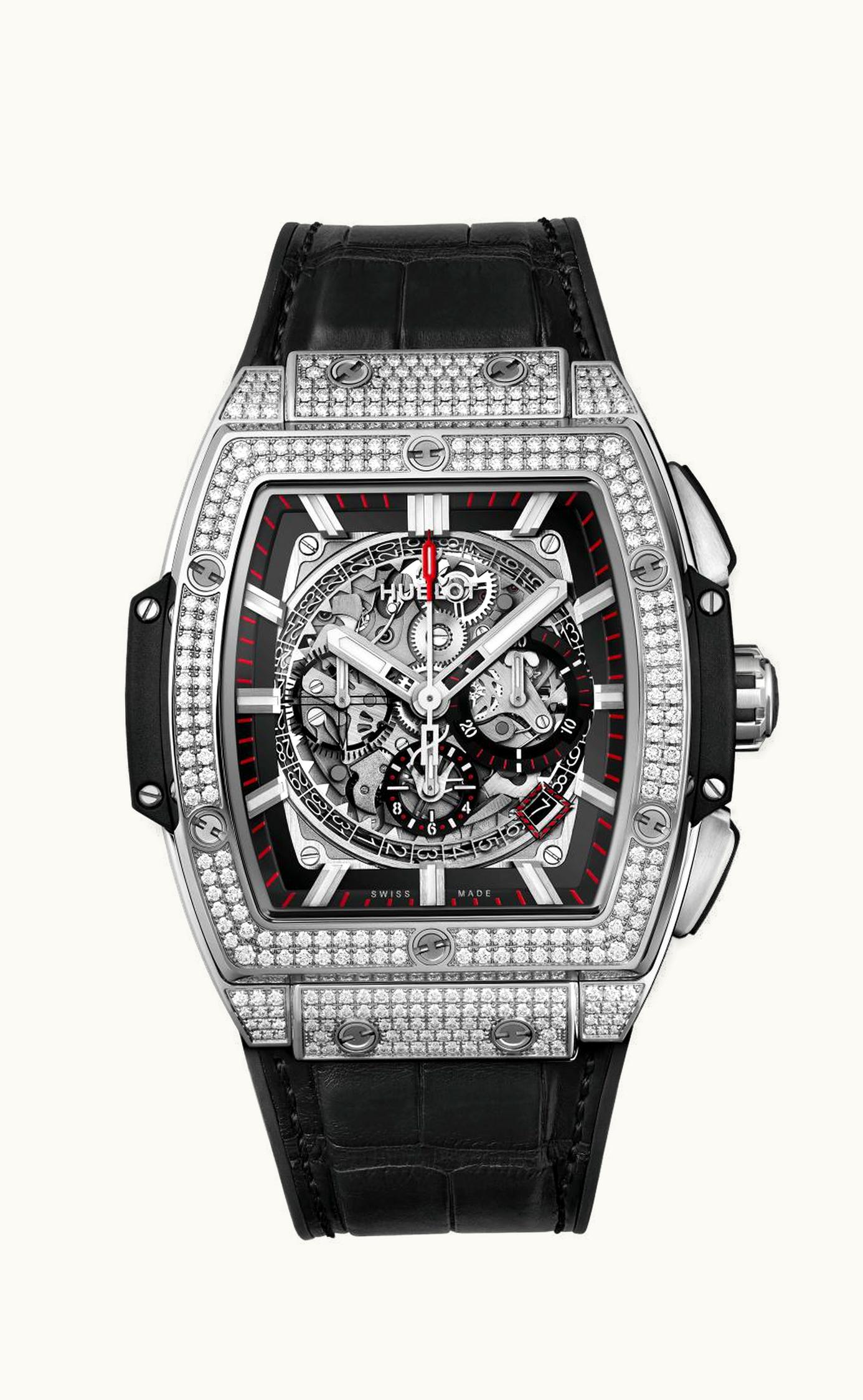 Hublot Spirit of Big Bang 45 Titanium / Pavé
