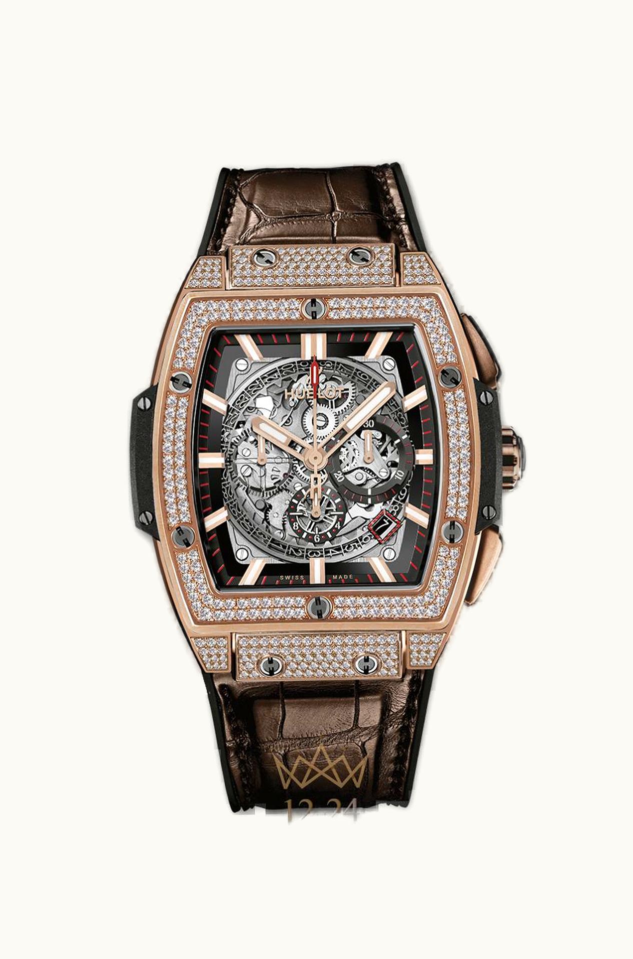Hublot Spirit of Big Bang 45 King Gold / Pavé