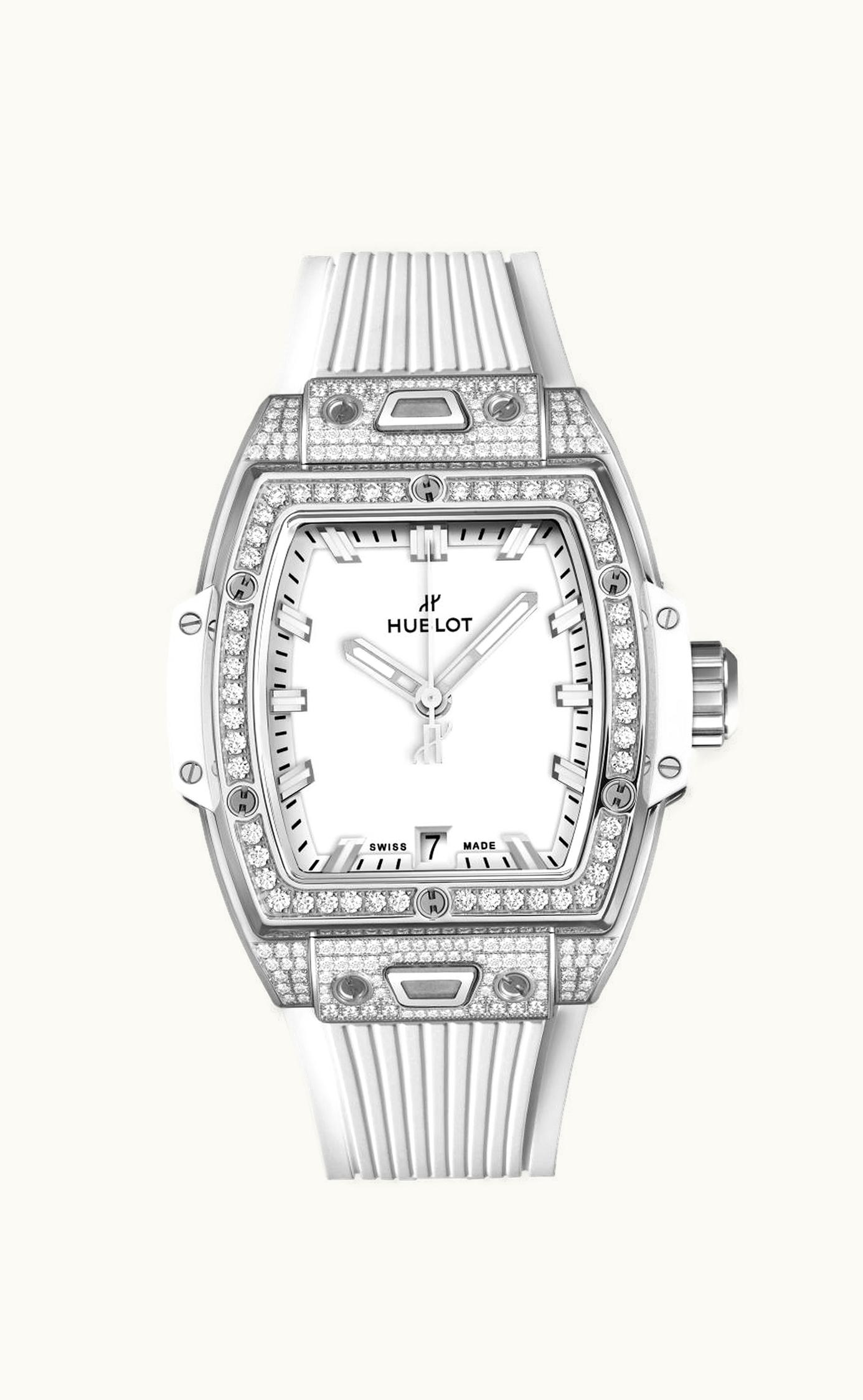 Hublot Spirit of Big Bang 39 Titanium / Pavé / White