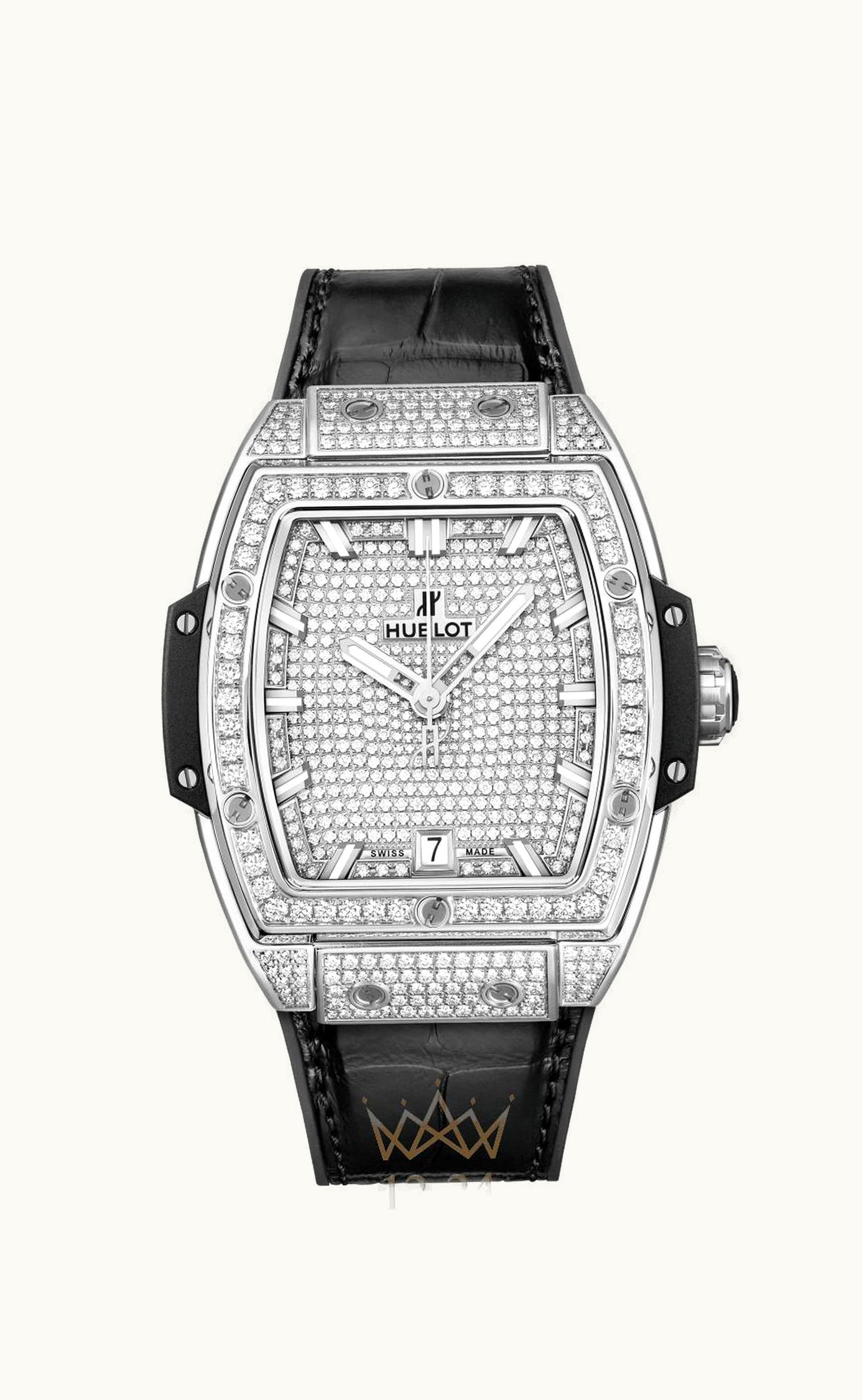 Hublot Spirit of Big Bang 39 Titanium / Full Pavé