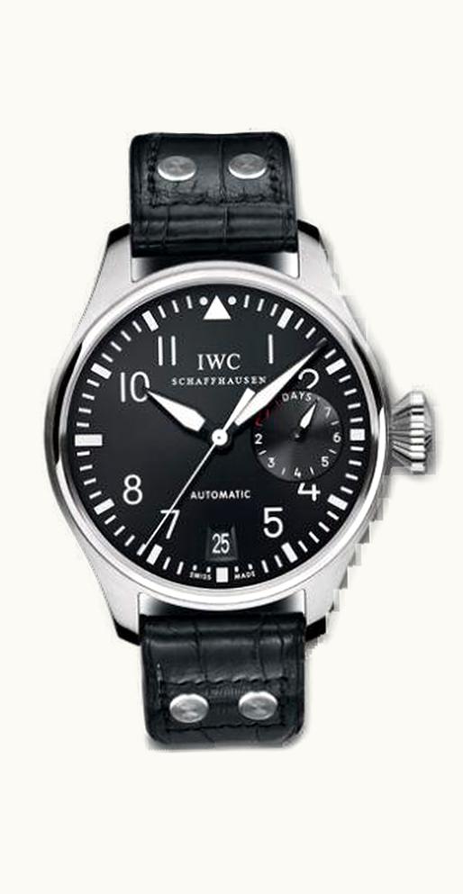 IWC Big Pilot Stainless Steel / Black