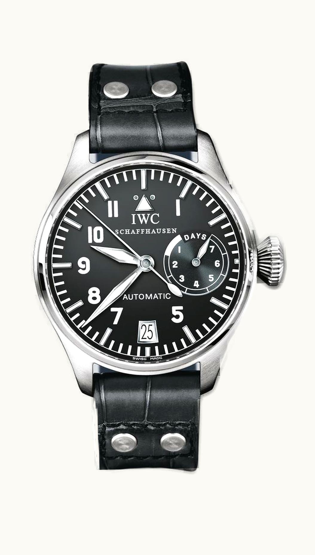 IWC Big Pilot Platinum / Black