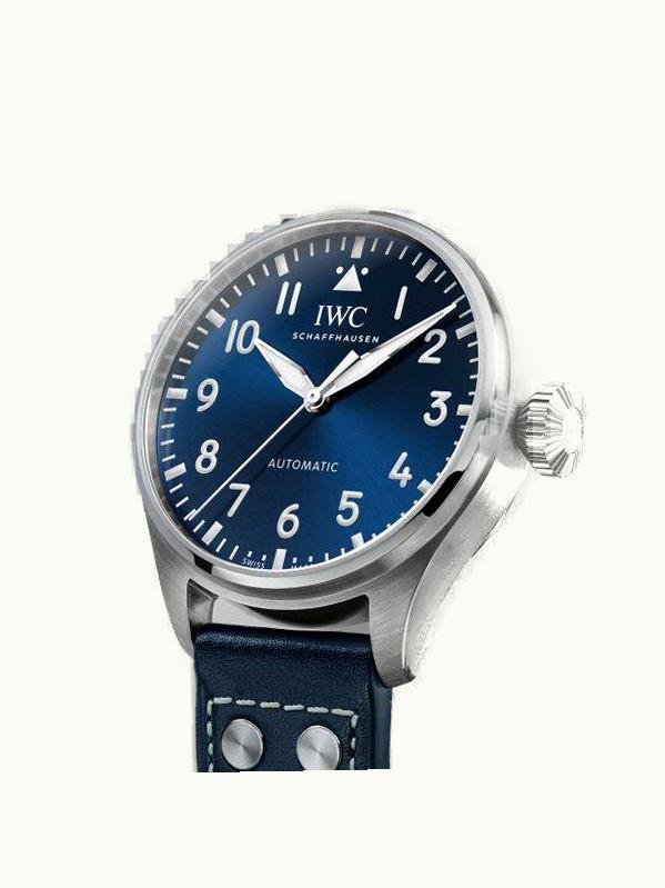 IWC Big Pilot 43 Stainless Steel / Blue