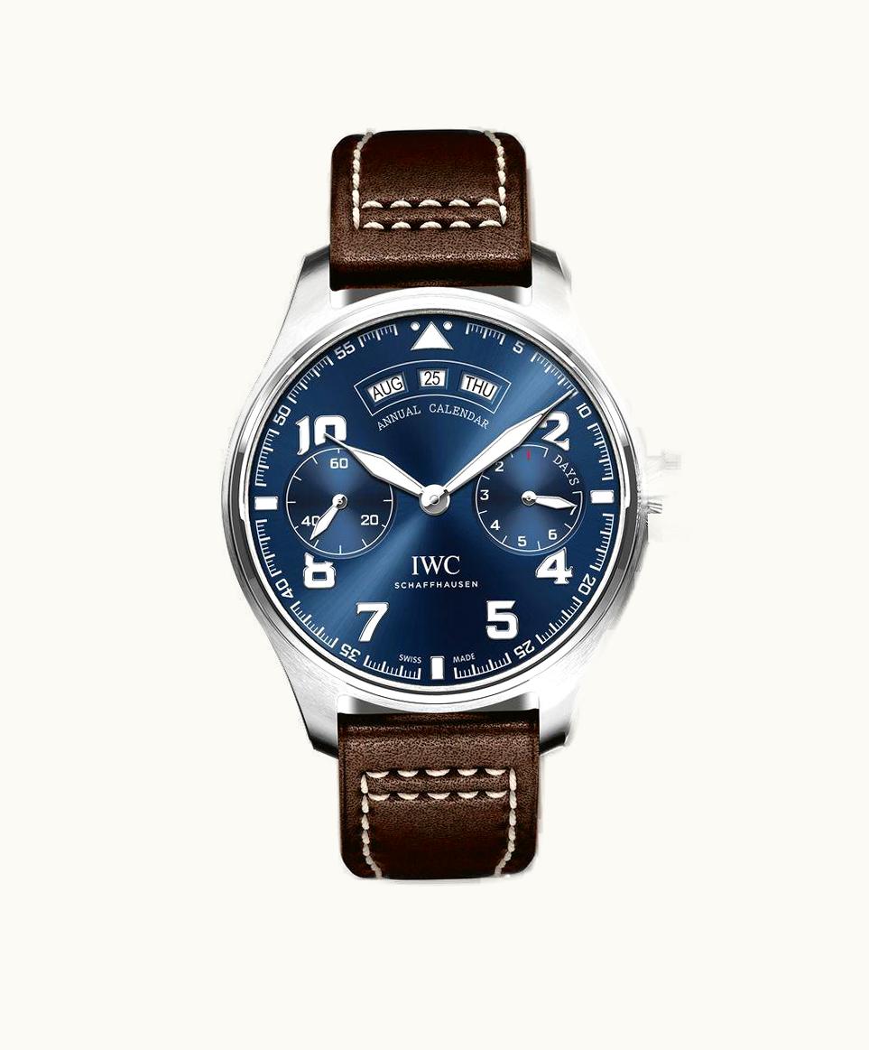 IWC Big Pilot’s Watch Annual Calendar Edition Le Petit Prince White Gold