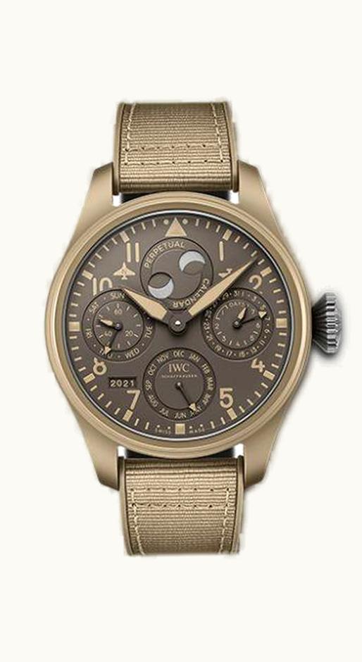 IWC Big Pilot's Watch Perpetual Calendar Mojave Desert